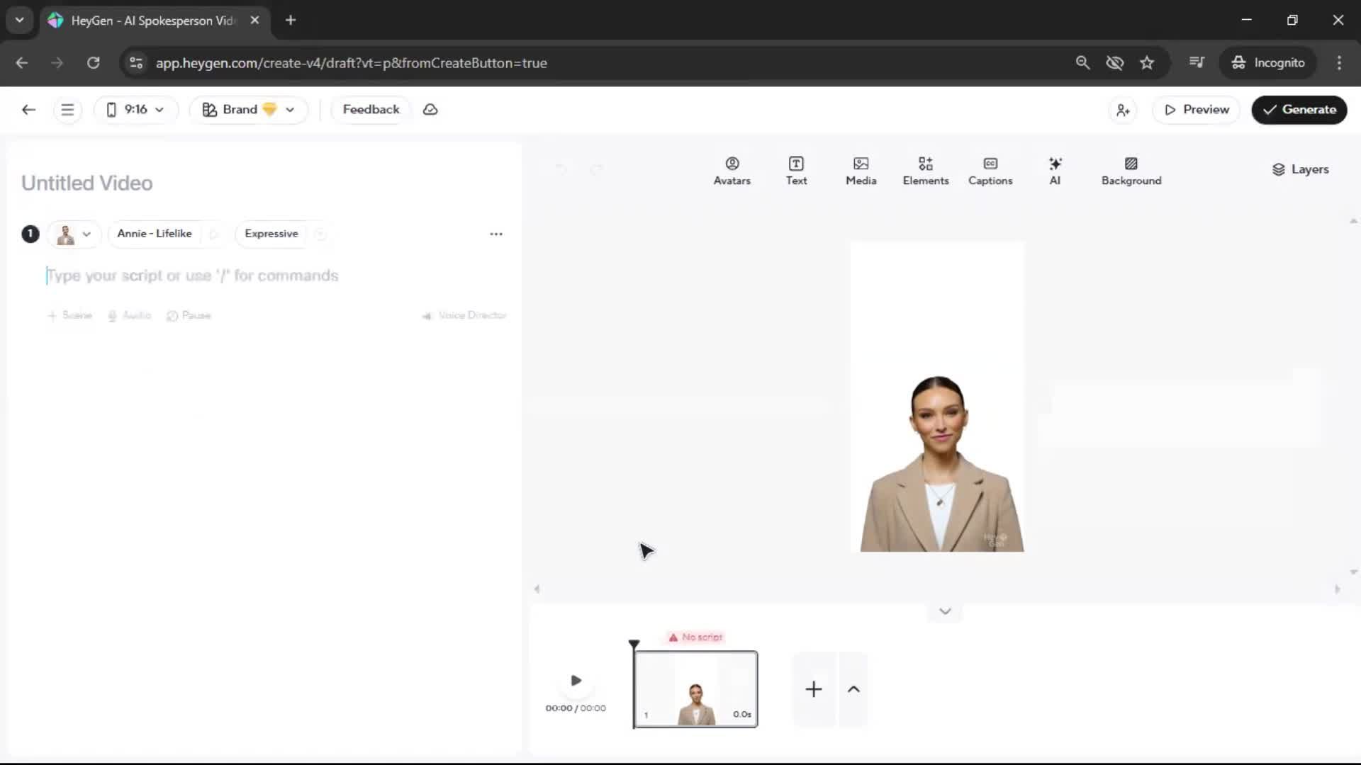 Creating a video screenshot
