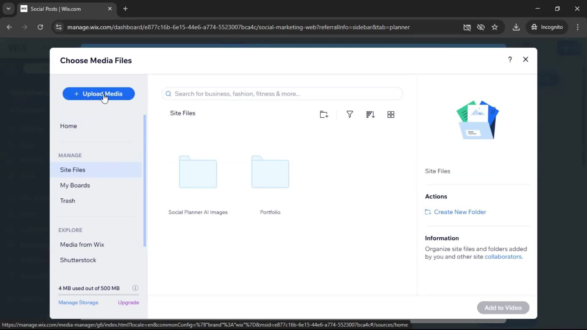 Creating a video screenshot