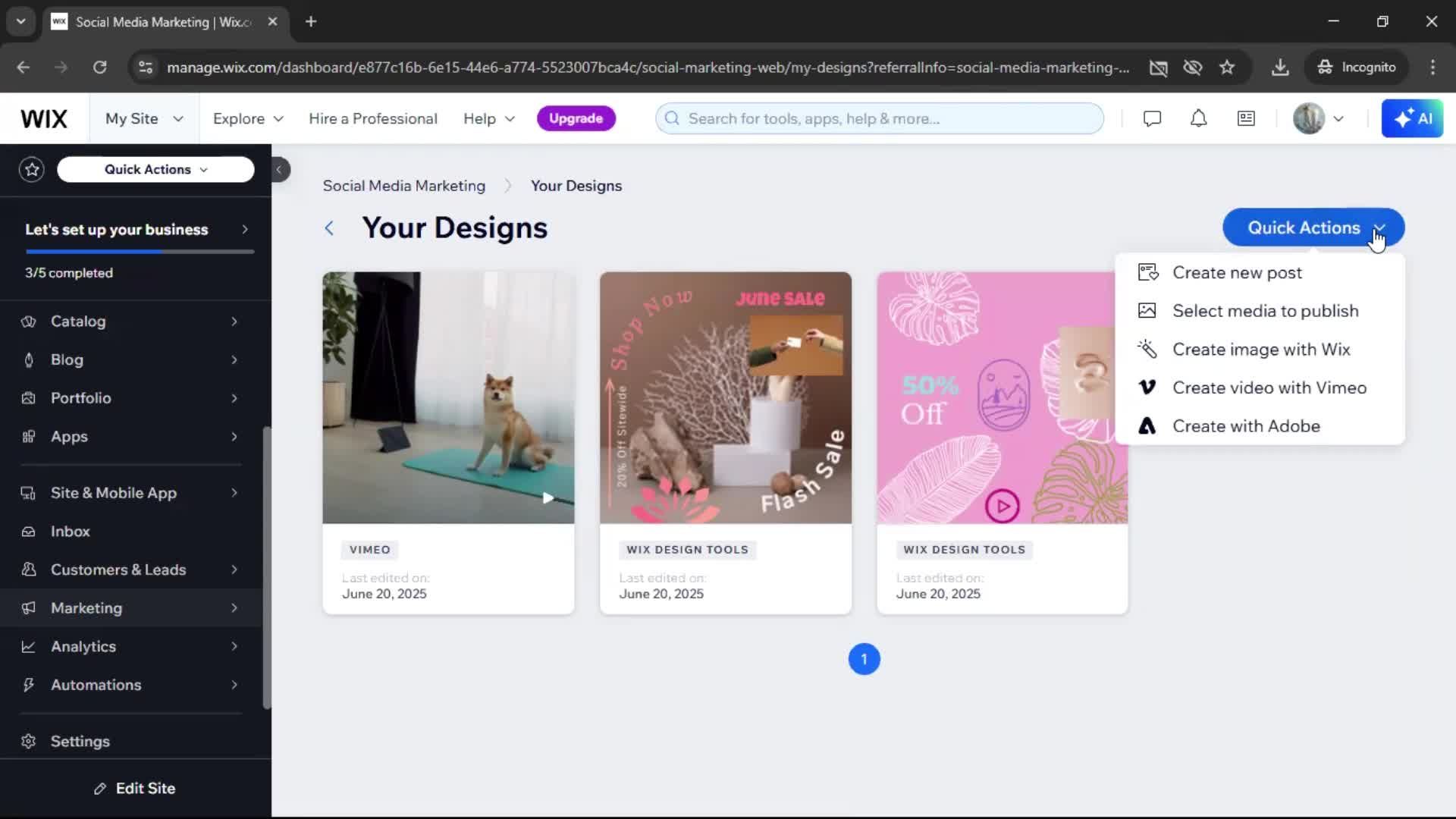 Creating a video screenshot