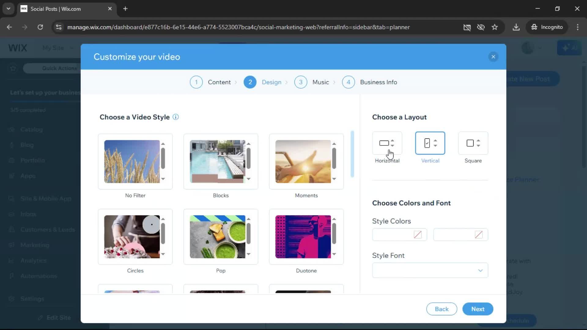 Creating a video screenshot