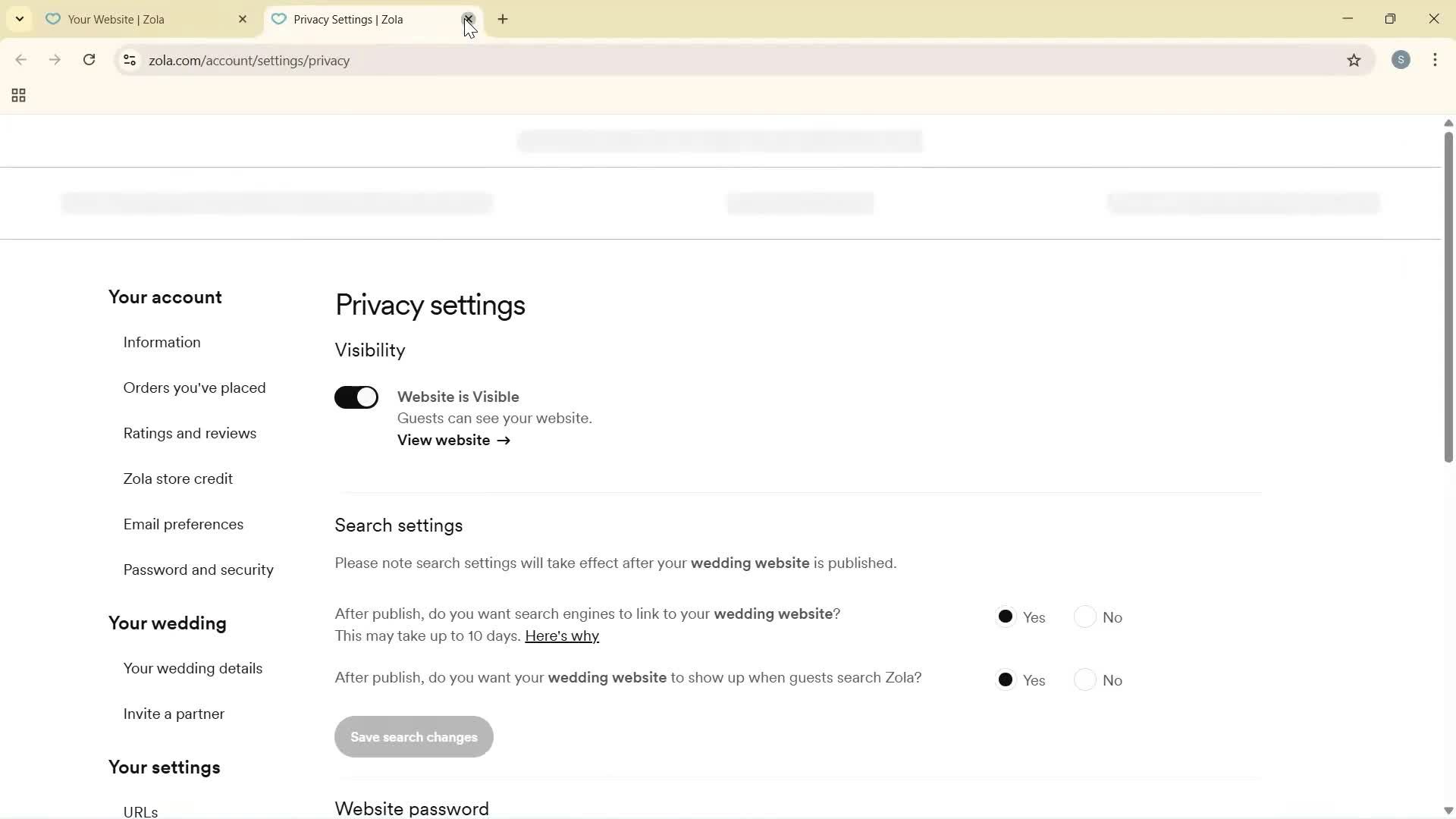 Creating a website screenshot