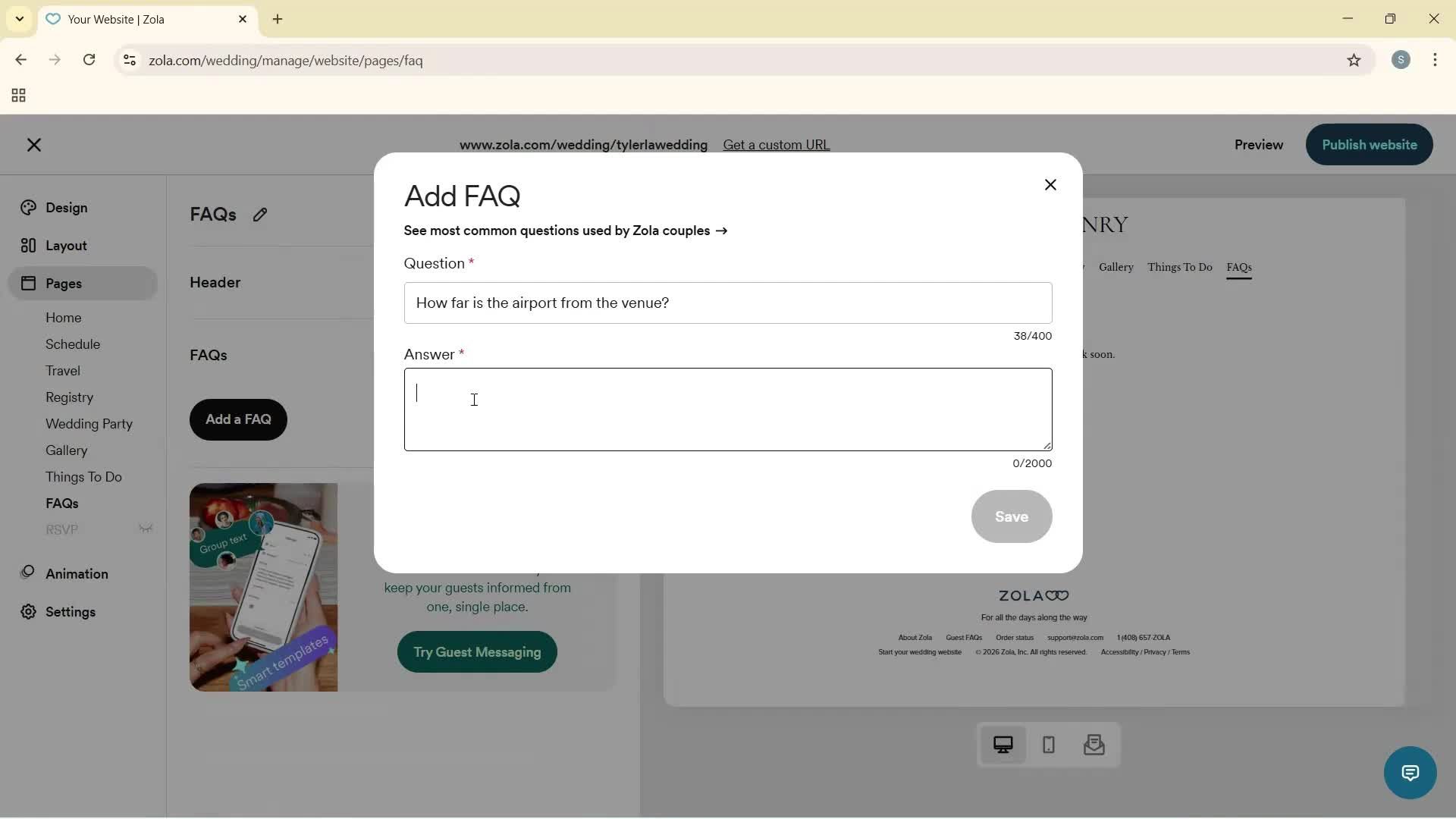Creating a website screenshot