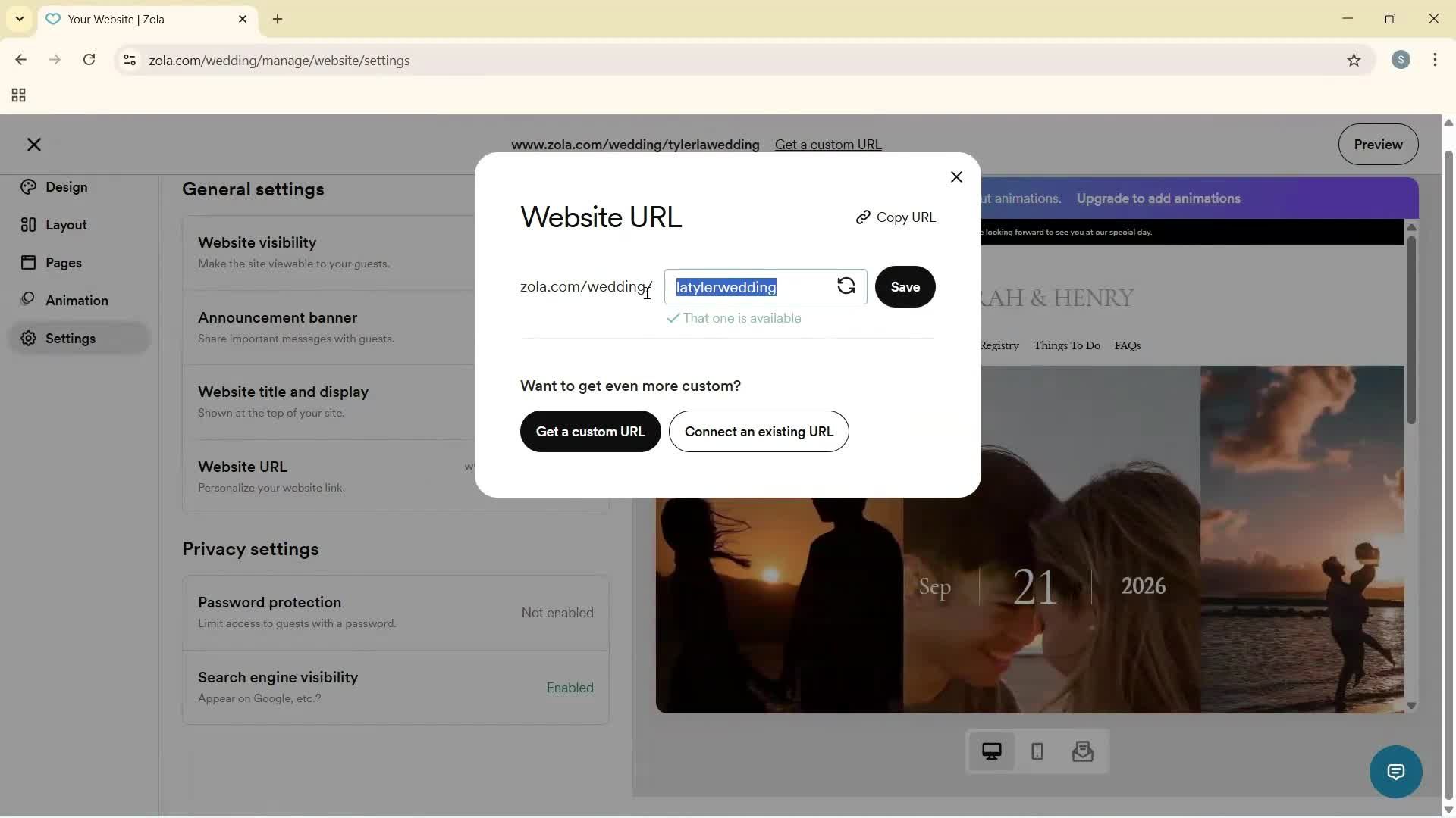 Creating a website screenshot