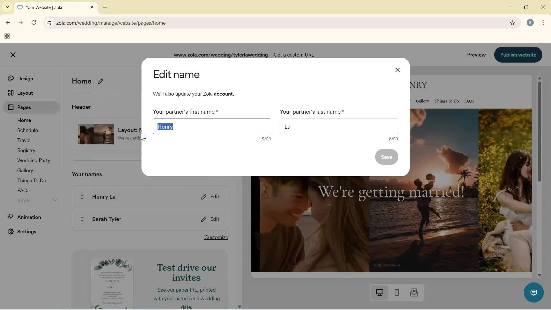 Creating a website screenshot