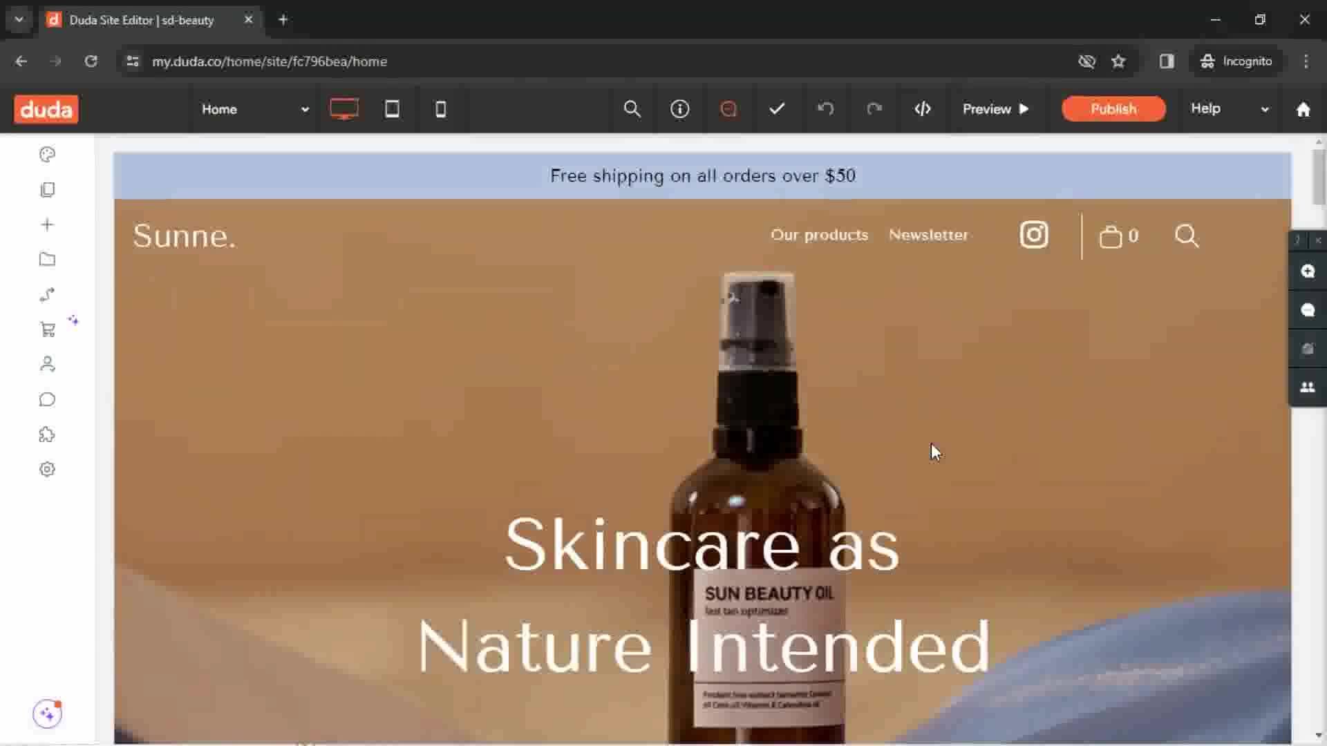 Creating a website on Duda video thumbnail