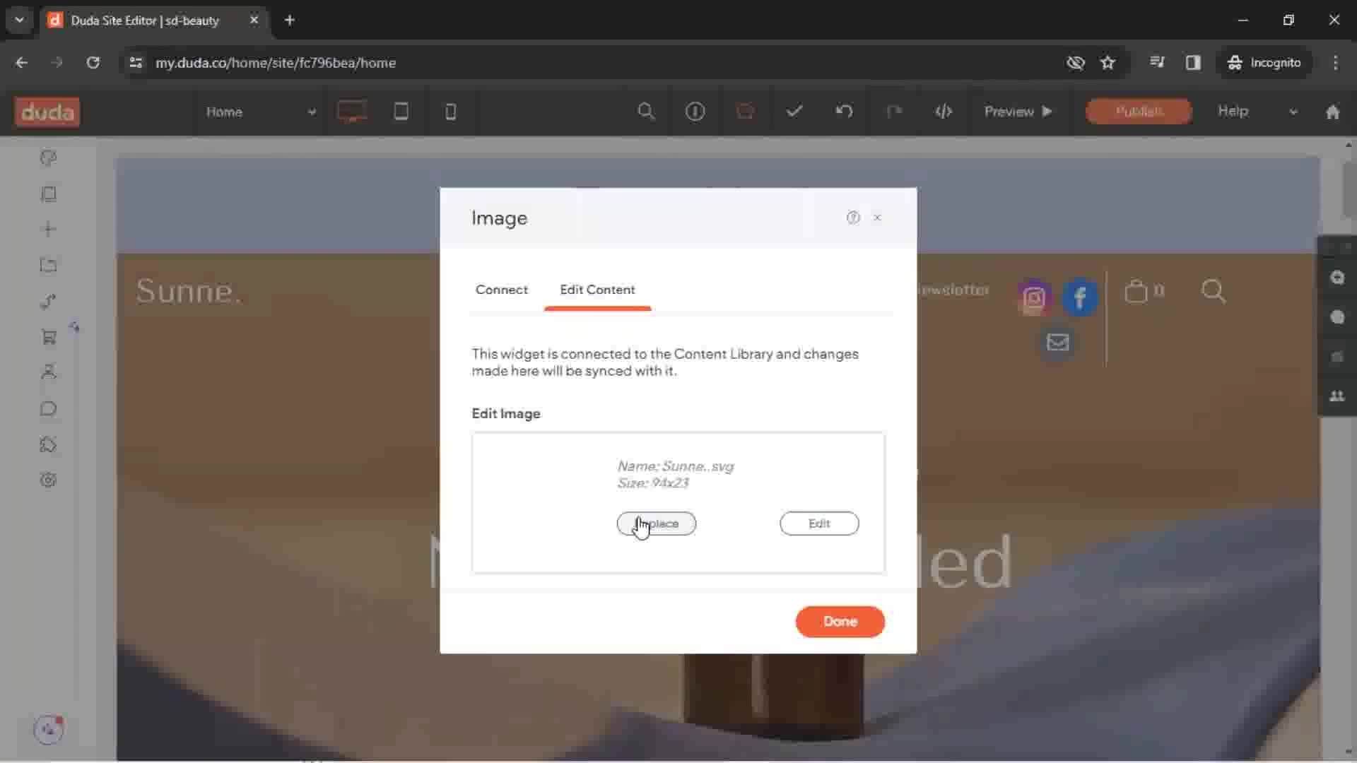 Creating a website screenshot