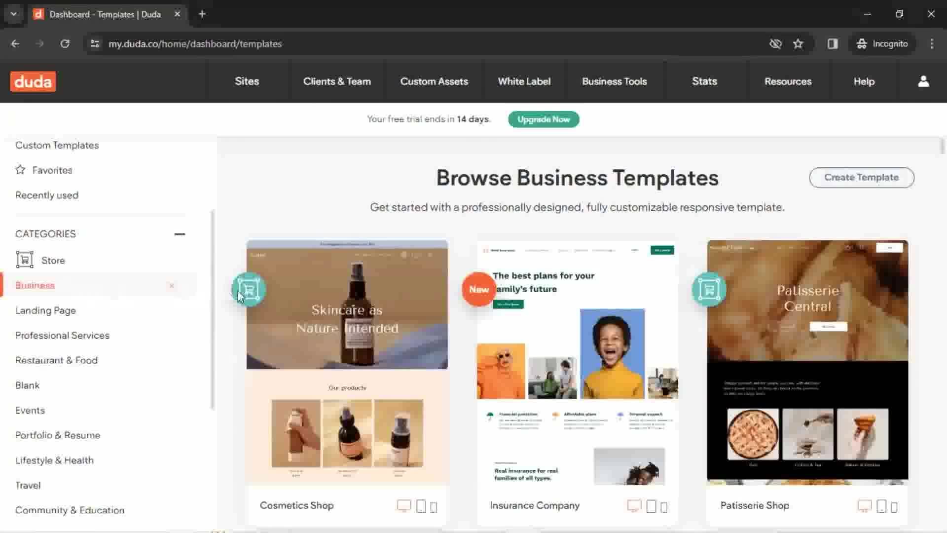 Creating a website screenshot