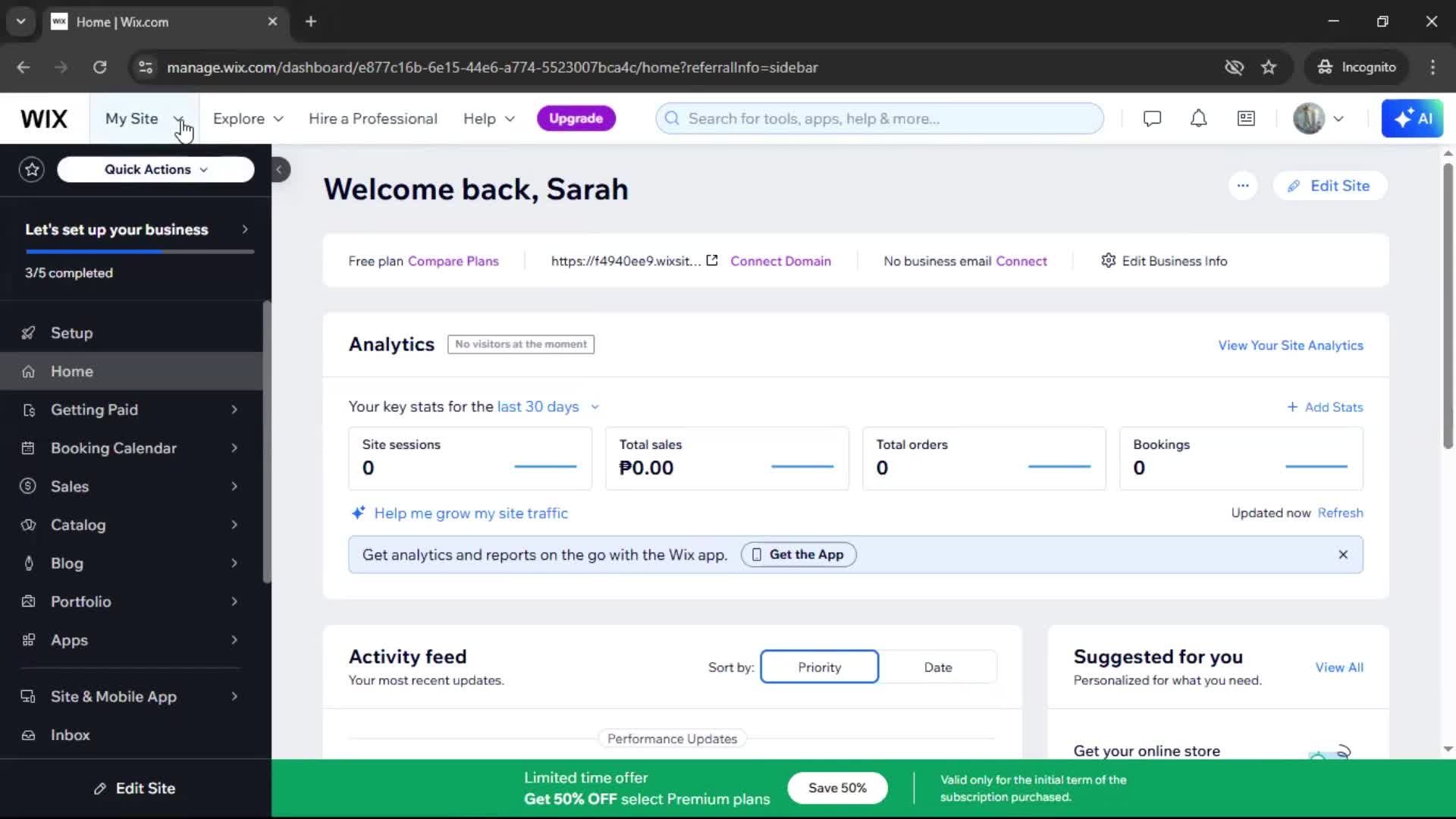 Creating a website on Wix video thumbnail