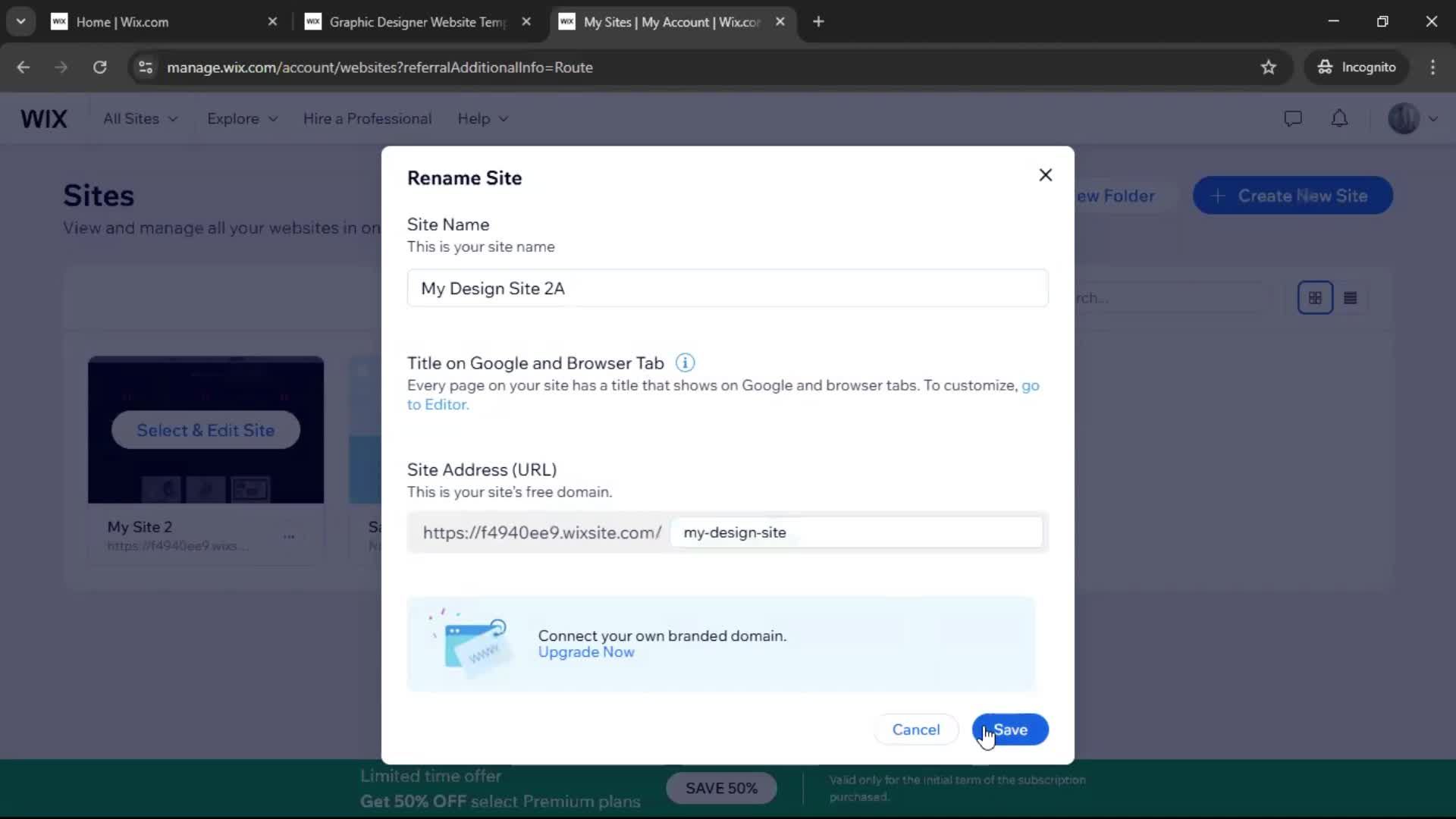 Creating a website screenshot