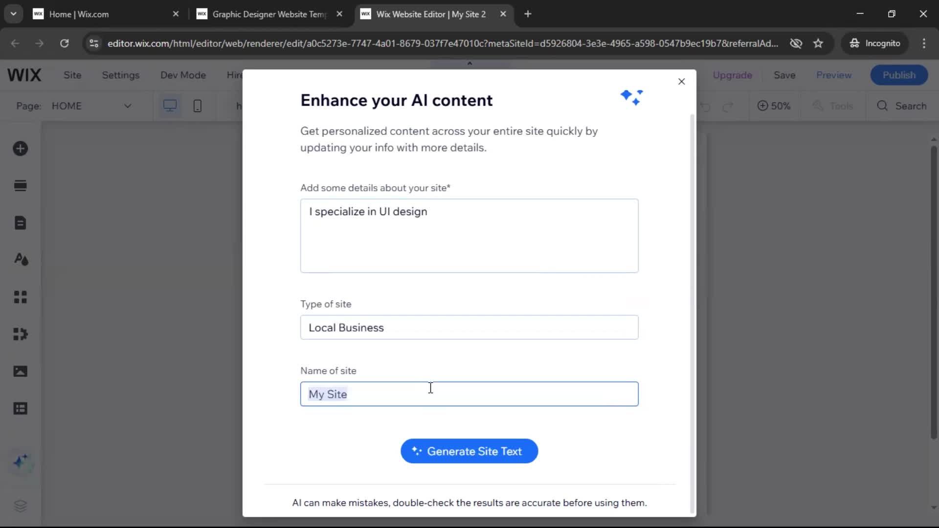Creating a website on Wix video thumbnail