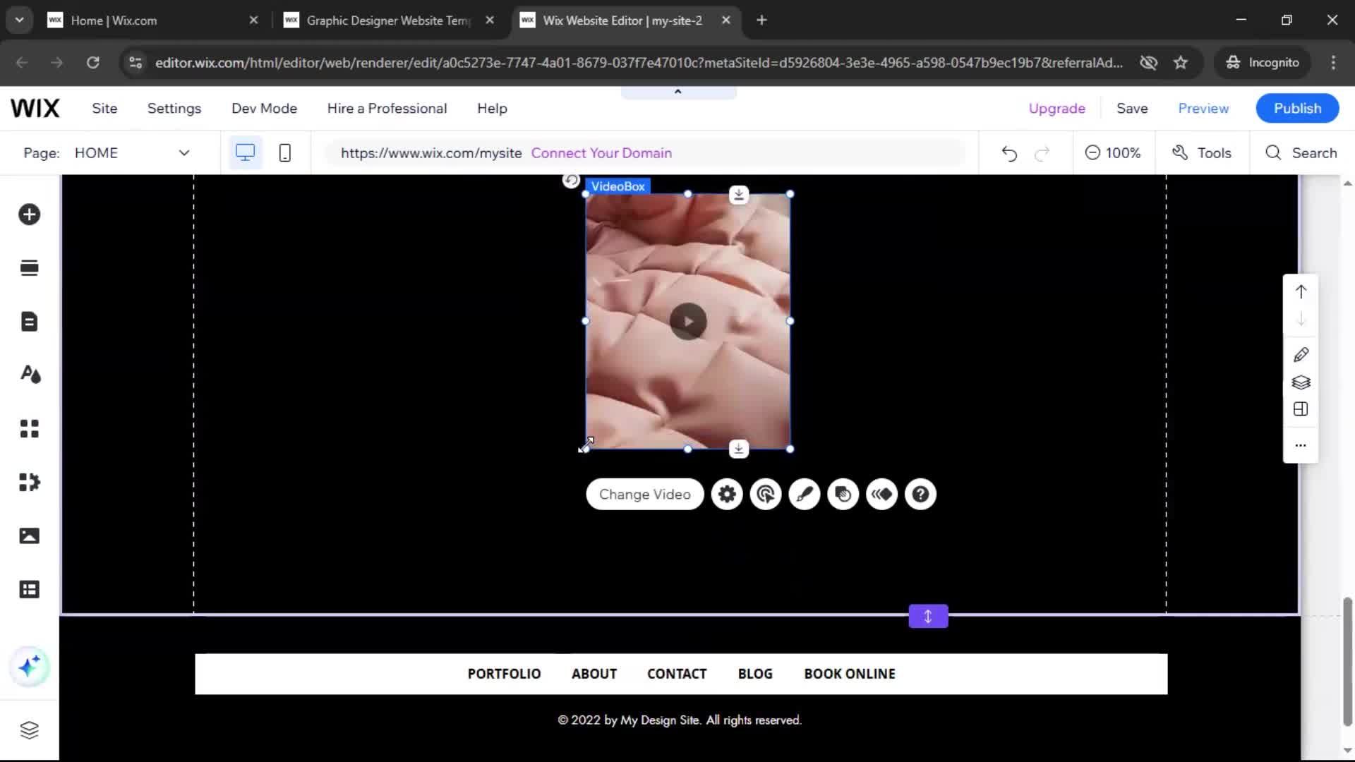 Creating a website screenshot