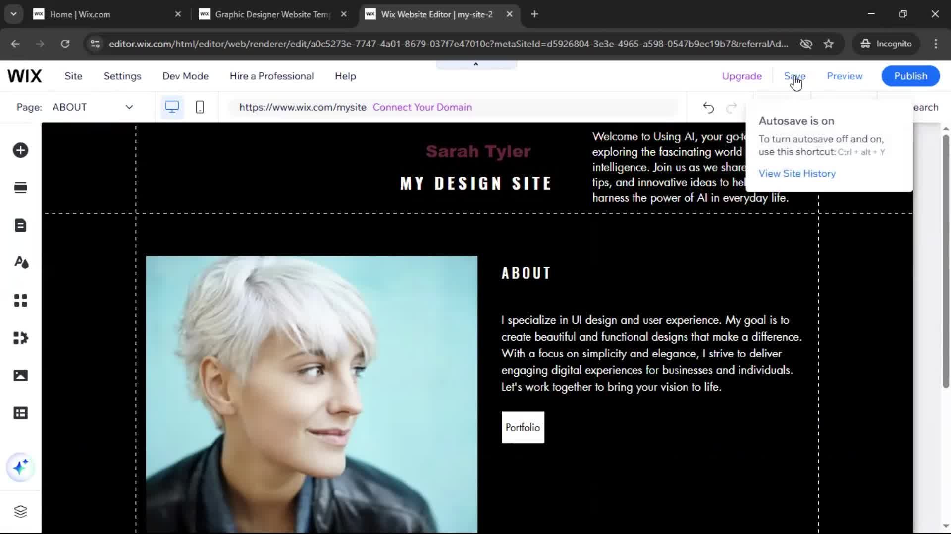 Creating a website on Wix video thumbnail
