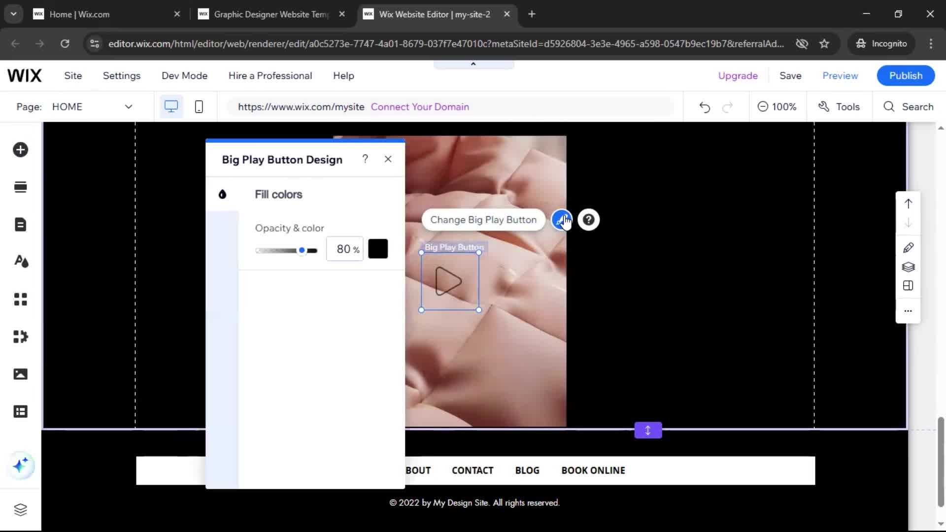 Creating a website screenshot
