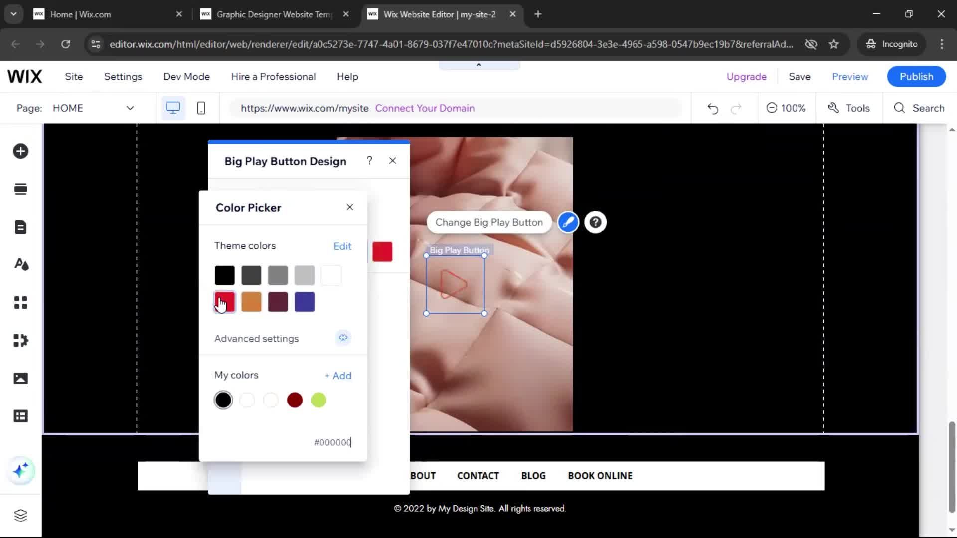 Creating a website on Wix video thumbnail