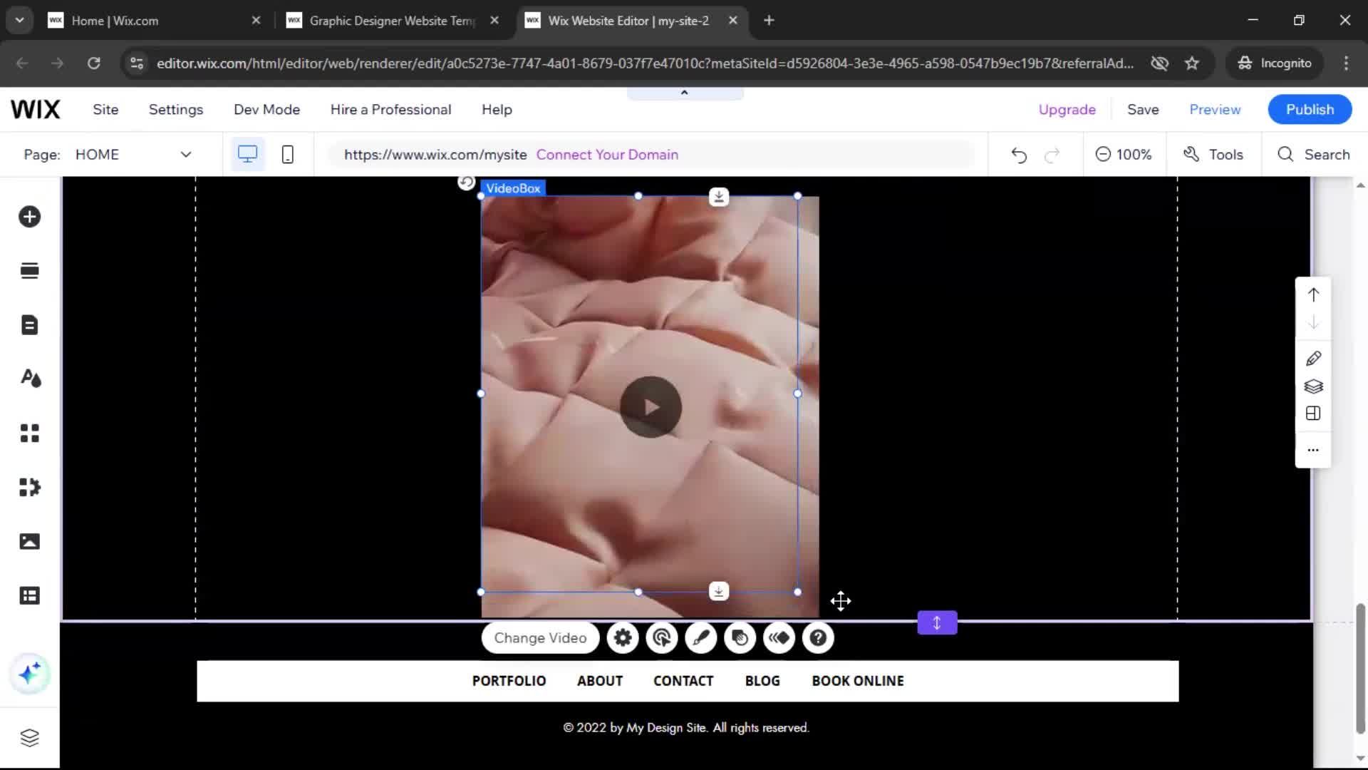 Creating a website screenshot