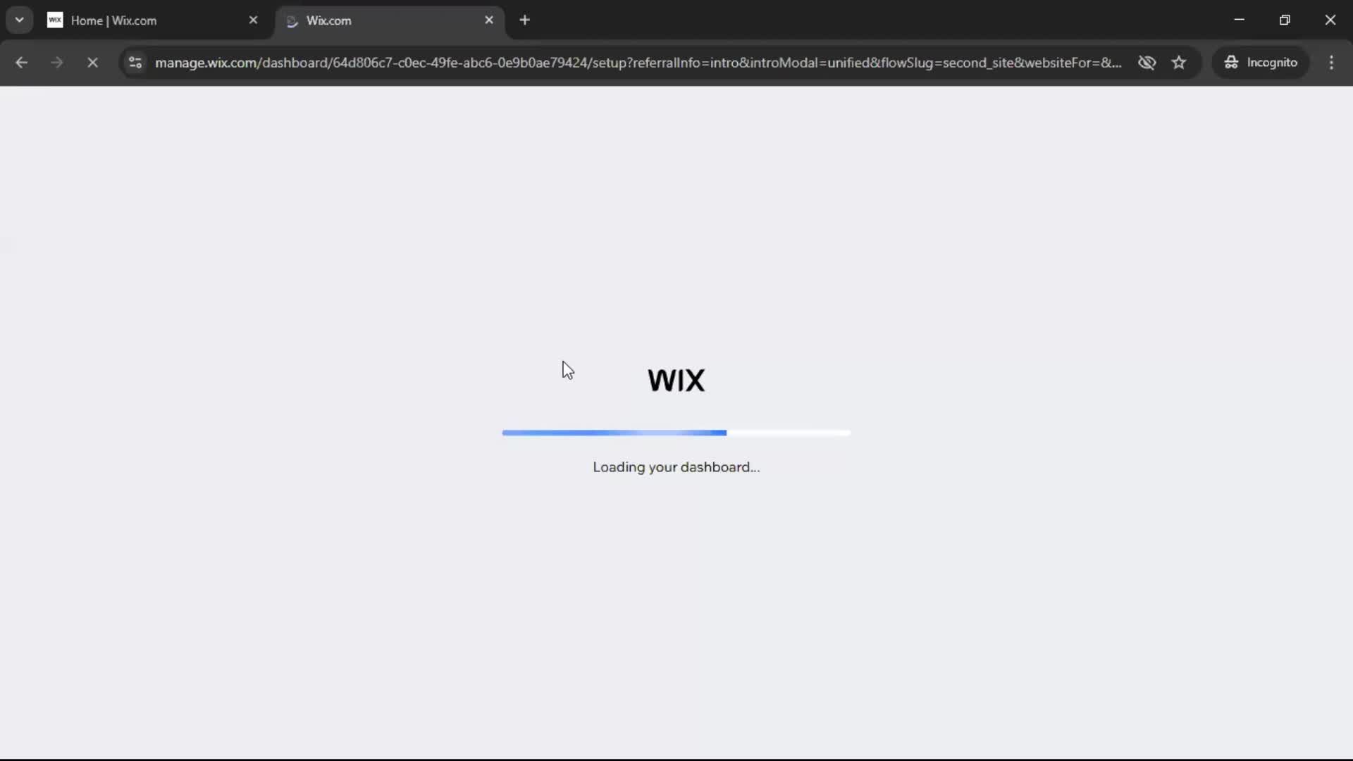 Creating a website on Wix video thumbnail