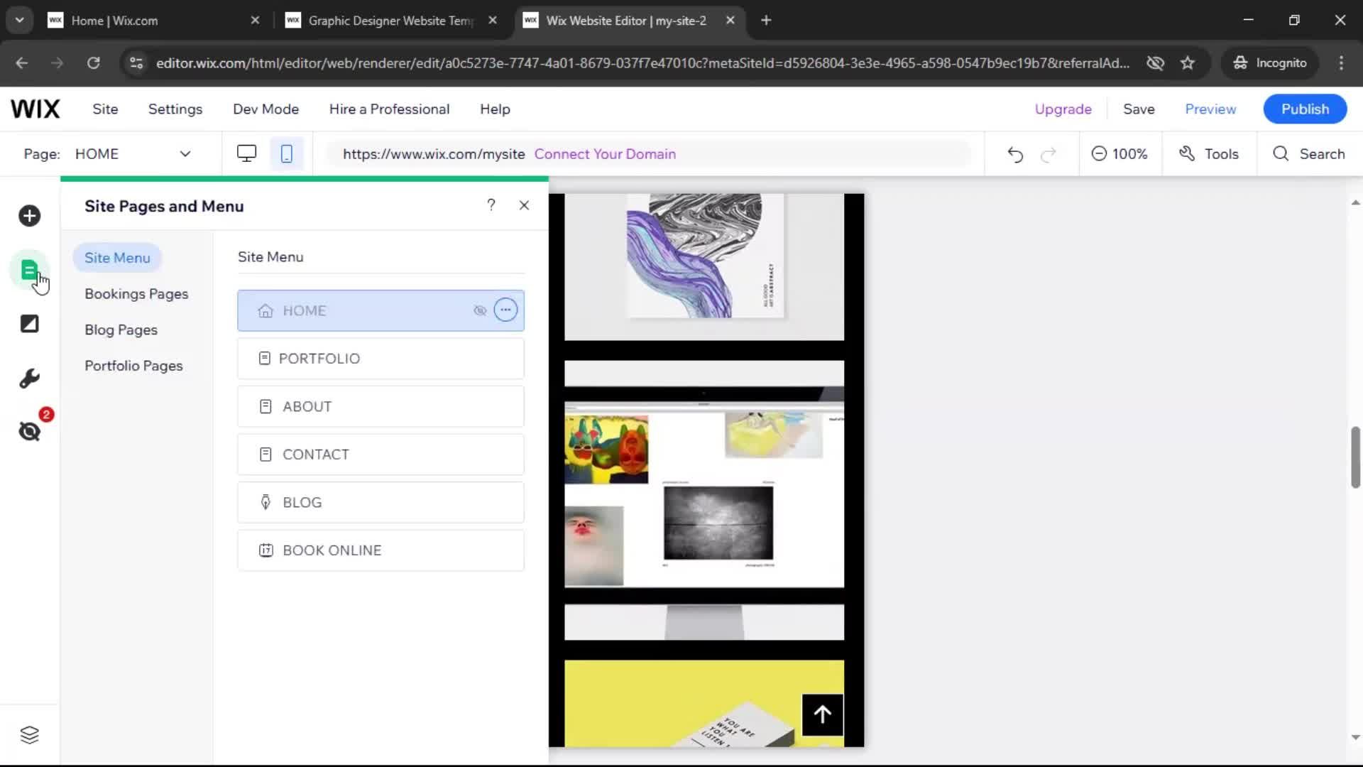 Creating a website on Wix video thumbnail