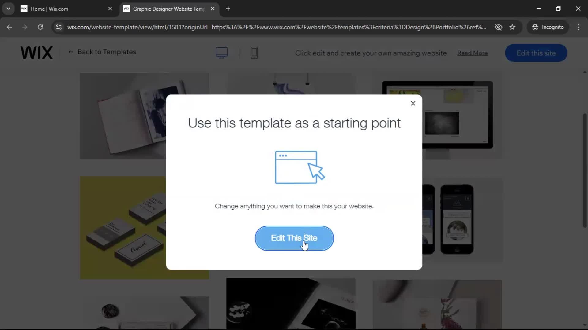 Creating a website on Wix video thumbnail