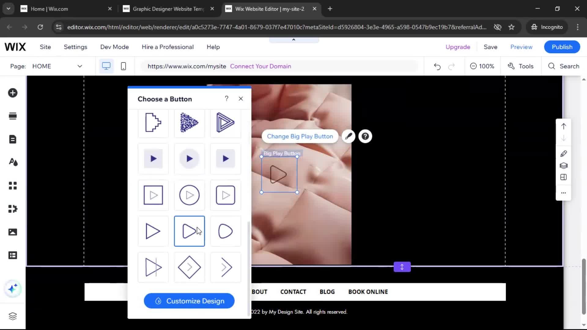 Creating a website on Wix video thumbnail