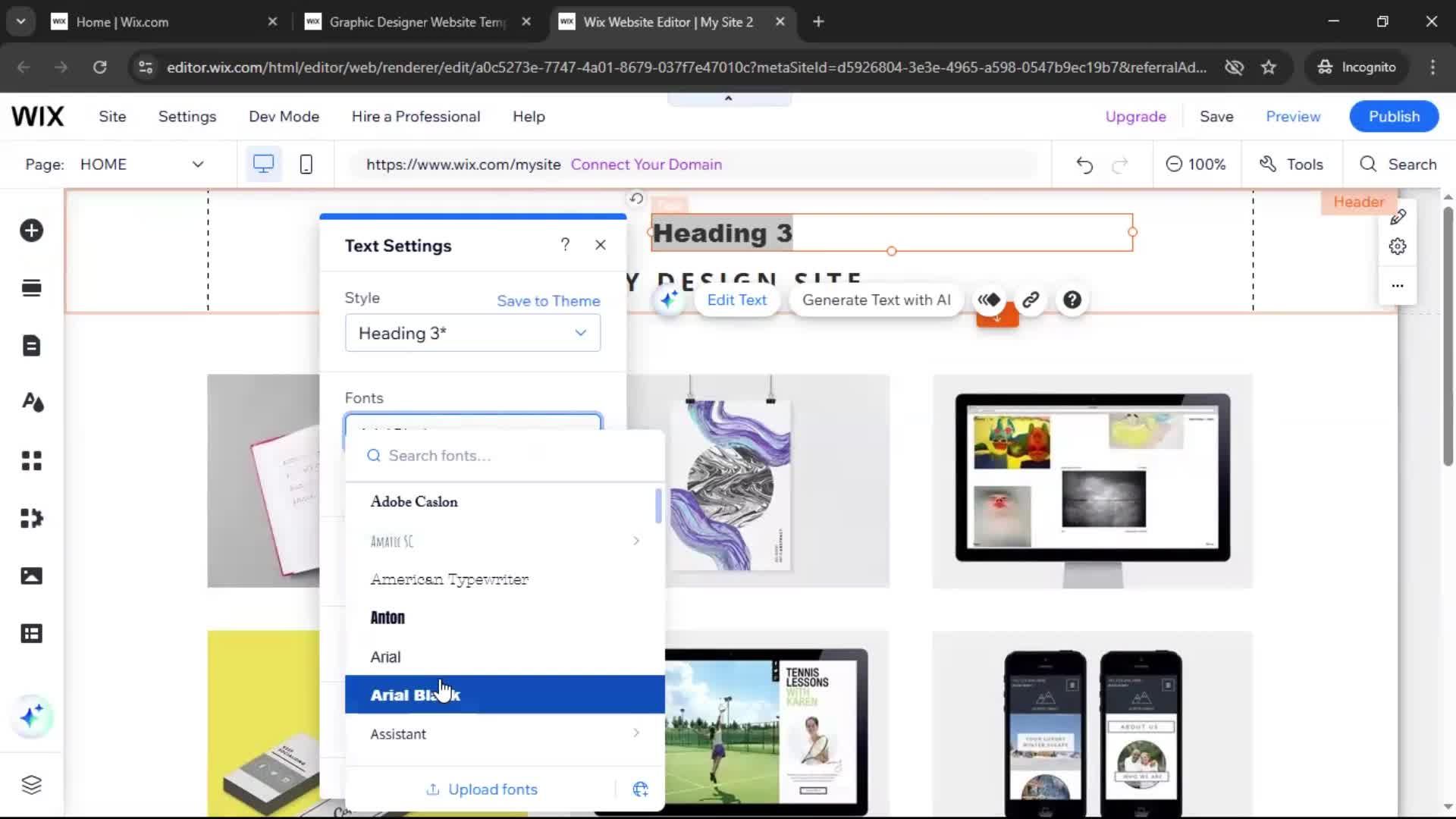 Creating a website on Wix video thumbnail