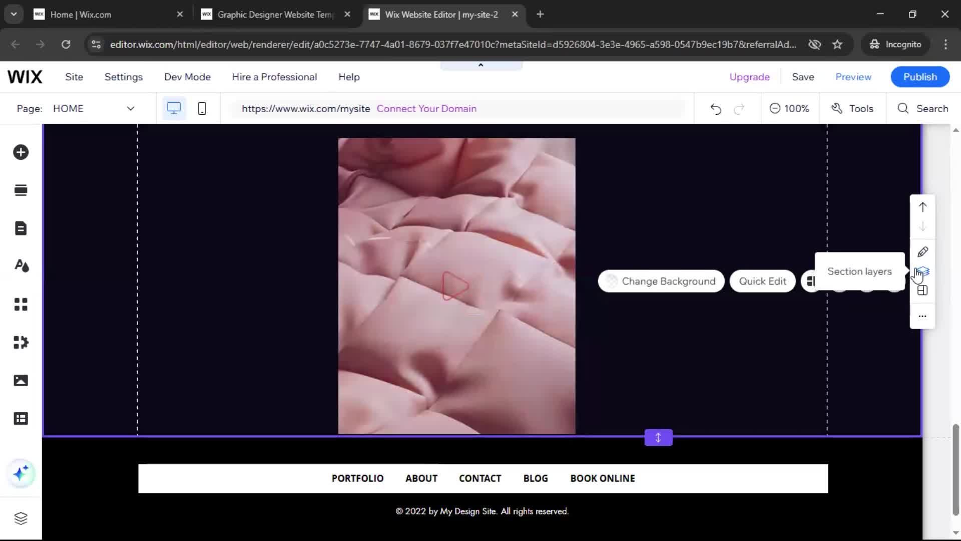 Creating a website screenshot