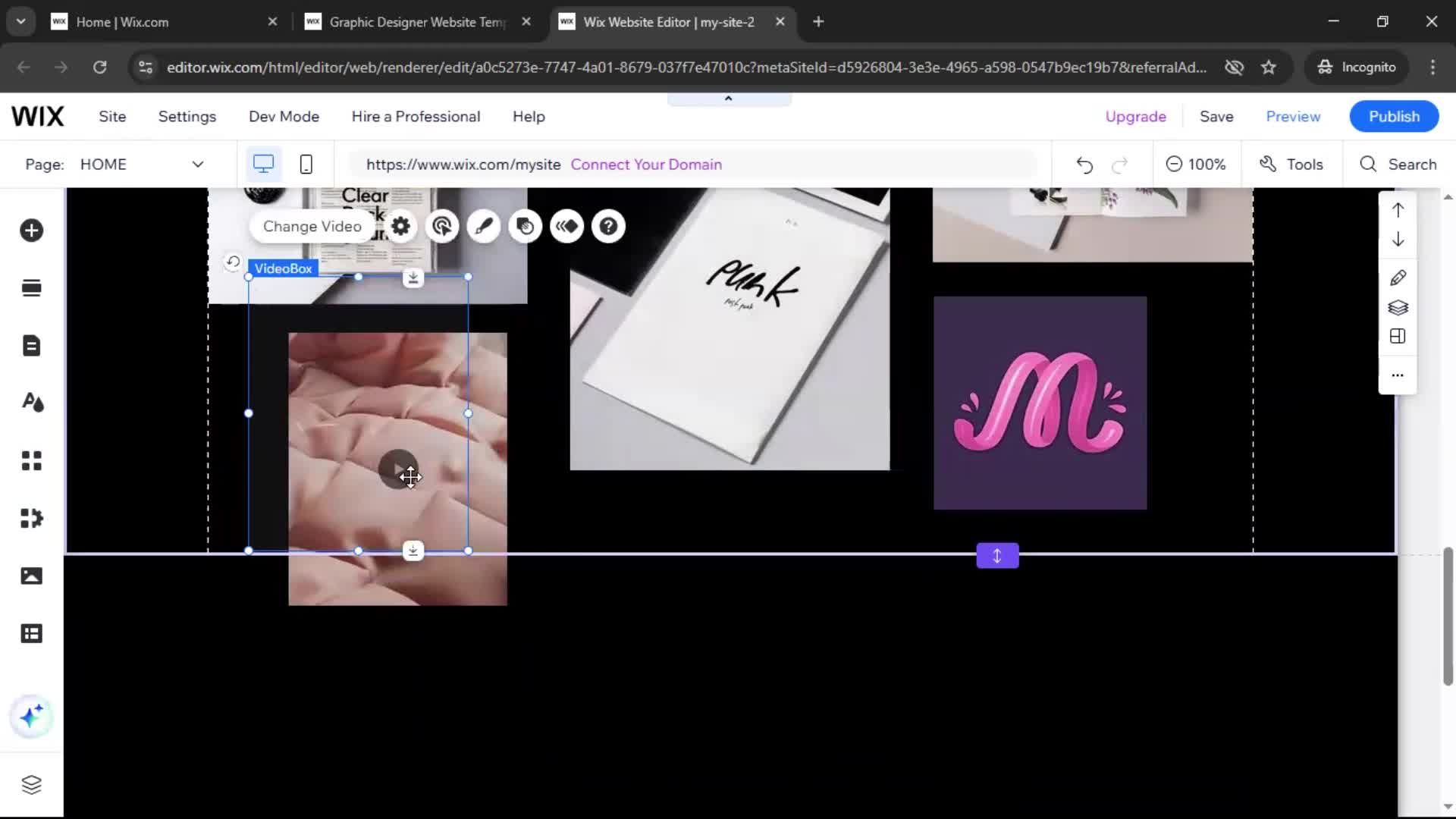 Creating a website on Wix video thumbnail