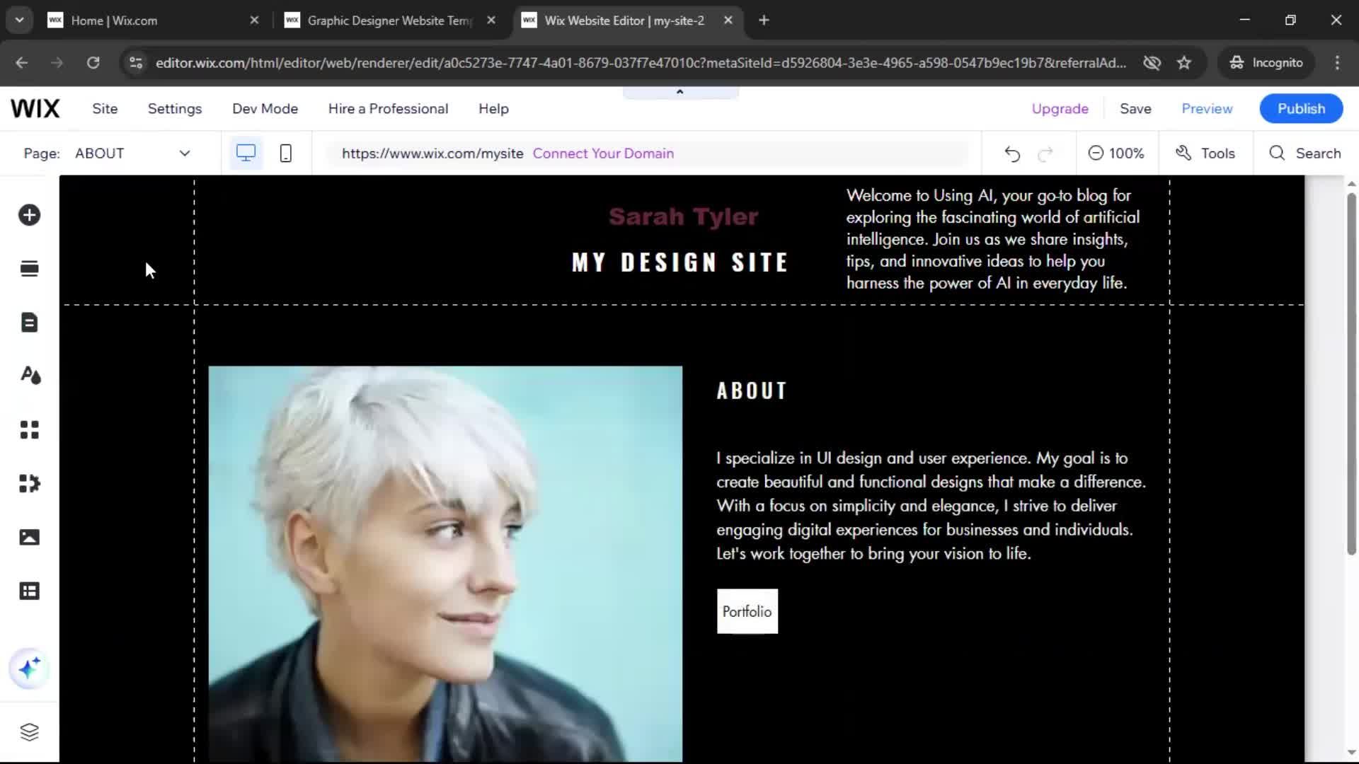Creating a website screenshot