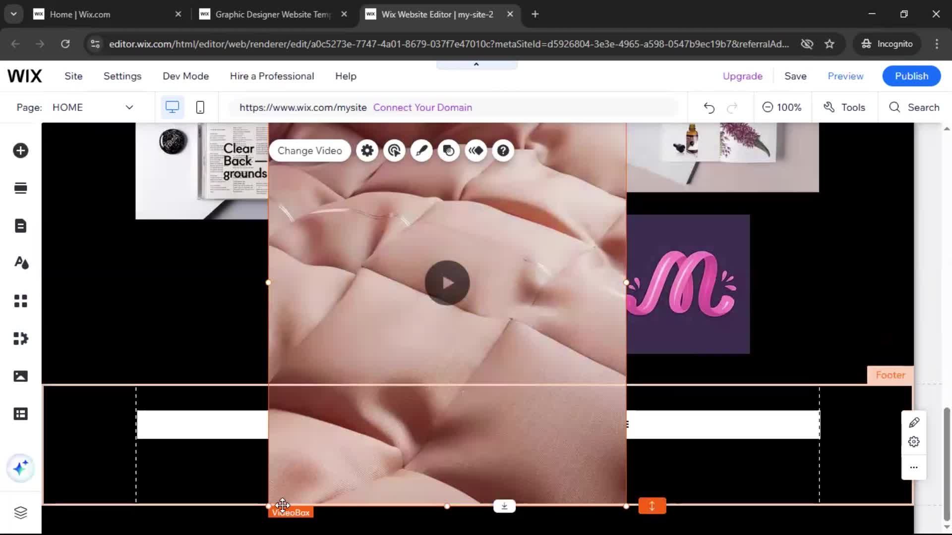 Creating a website screenshot