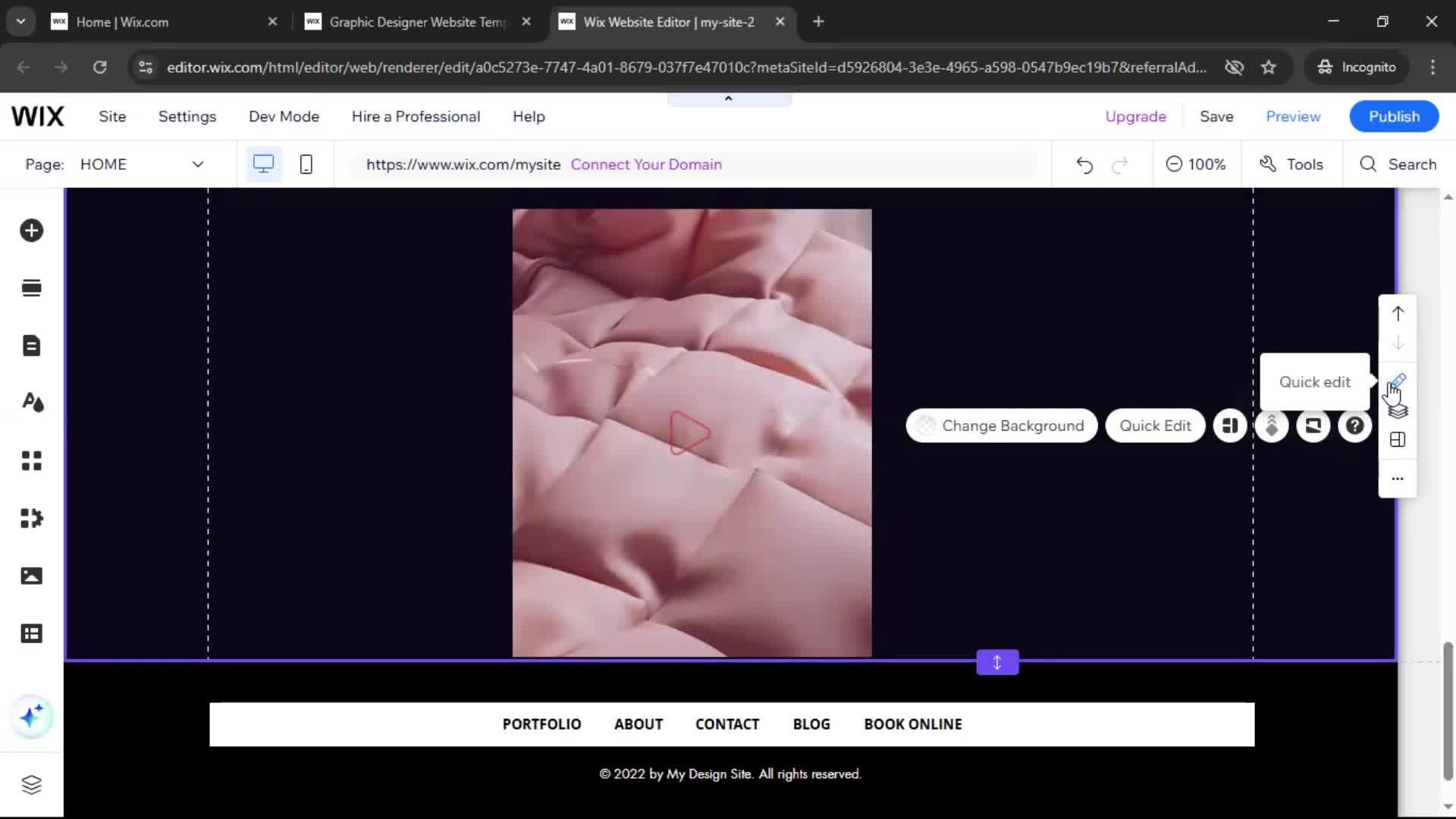 Creating a website on Wix video thumbnail