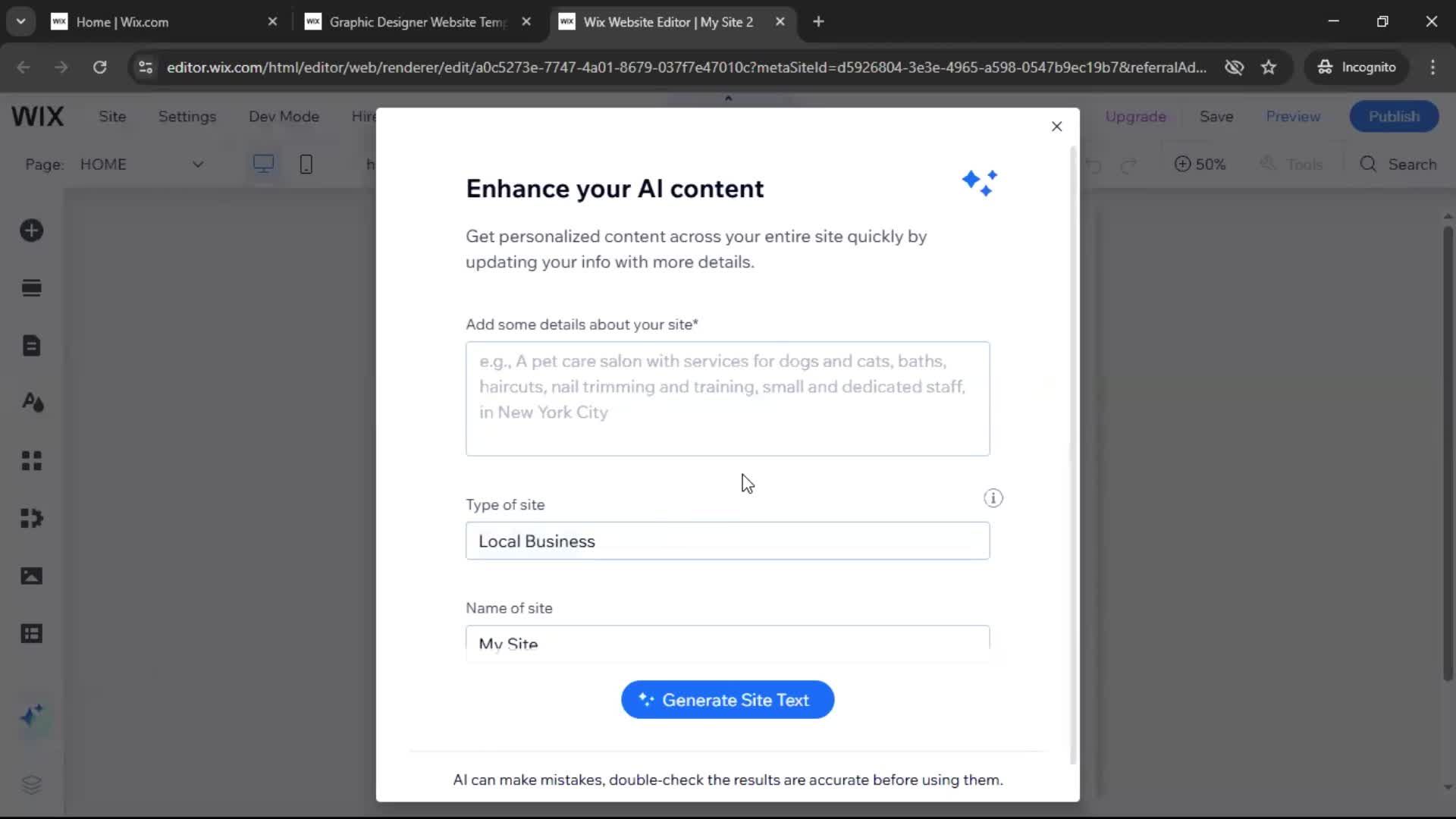 Creating a website on Wix video thumbnail