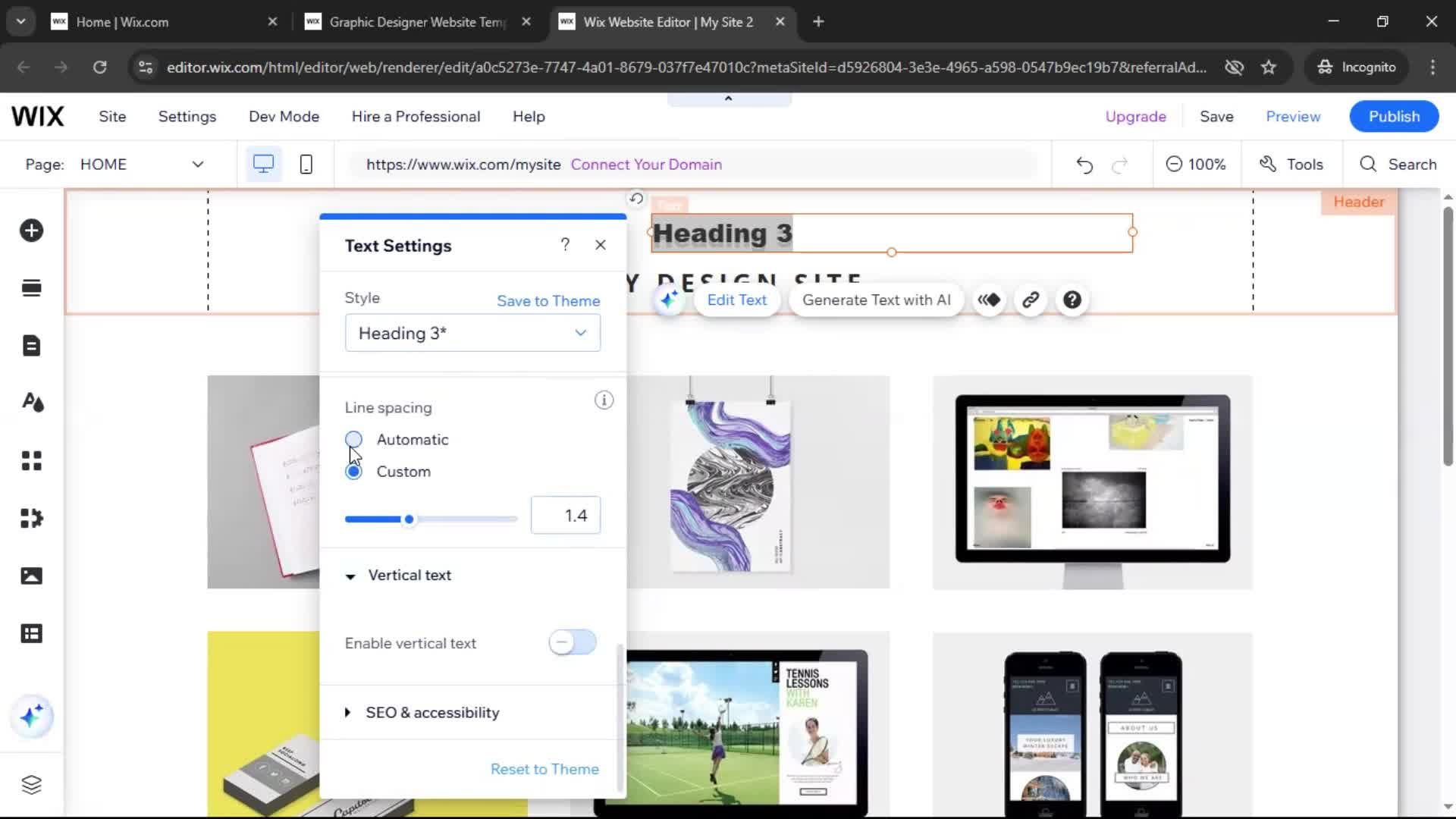 Creating a website on Wix video thumbnail