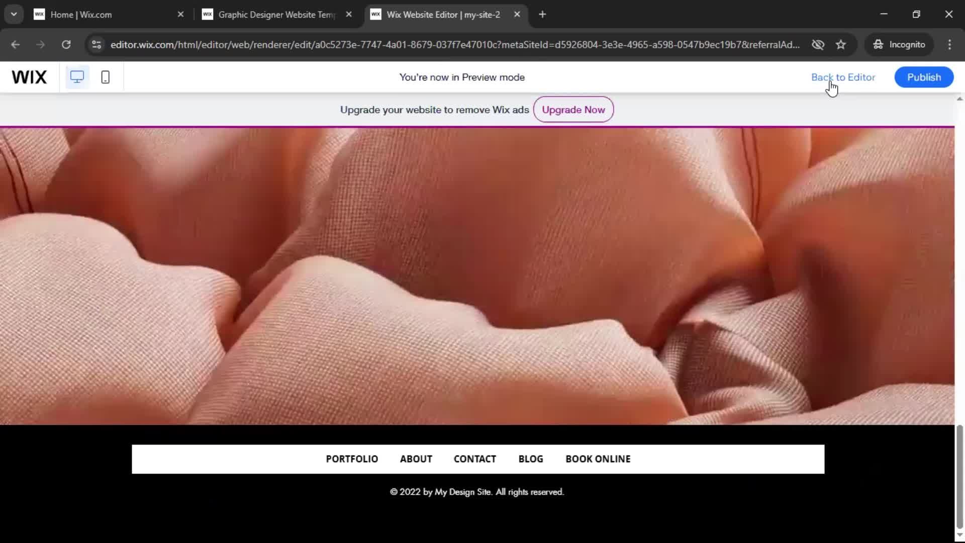 Creating a website screenshot