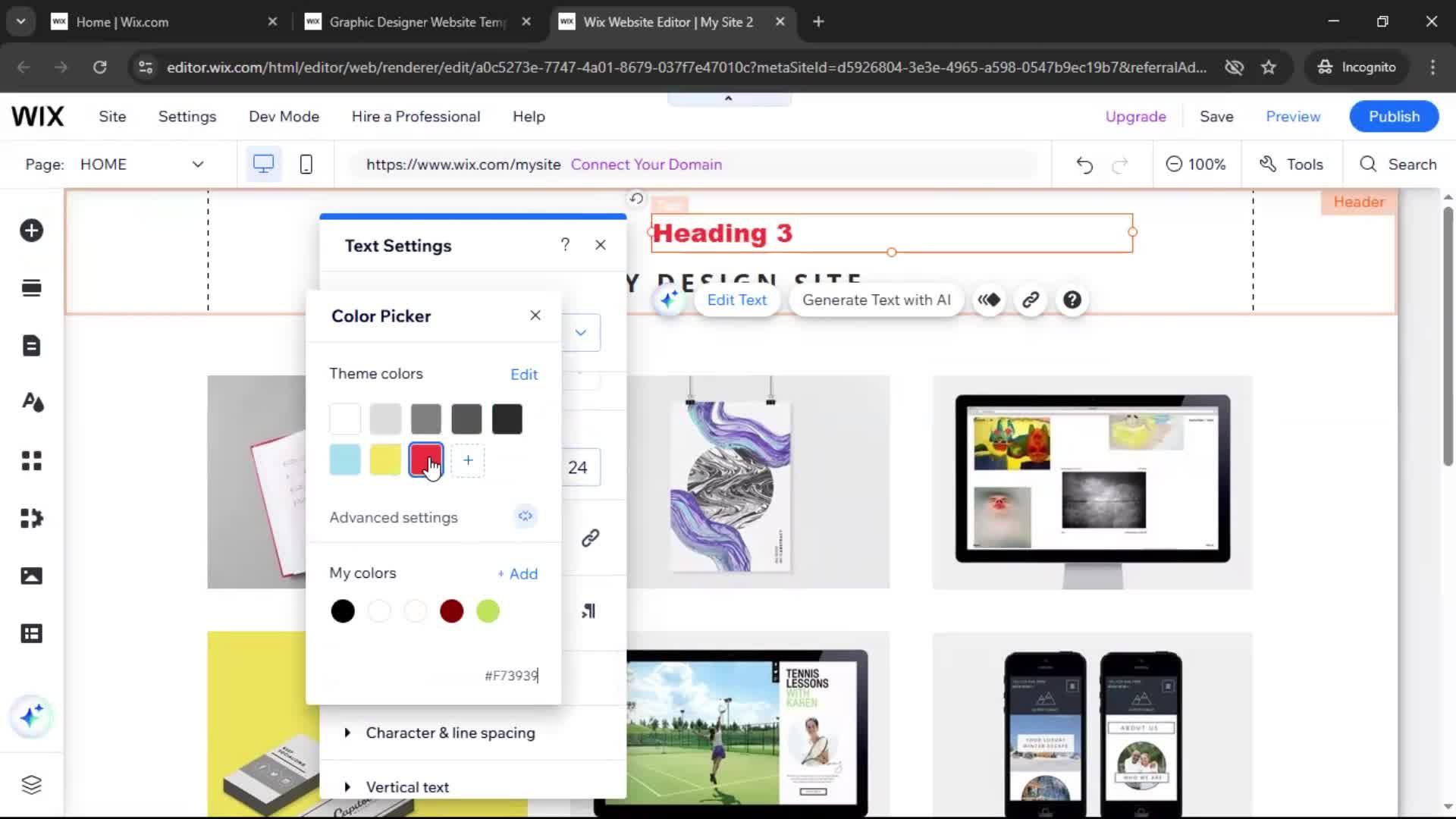 Creating a website on Wix video thumbnail