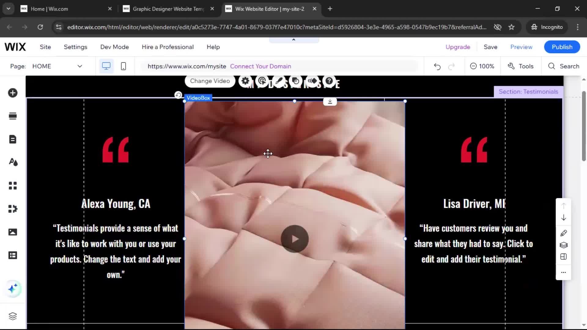 Creating a website on Wix video thumbnail