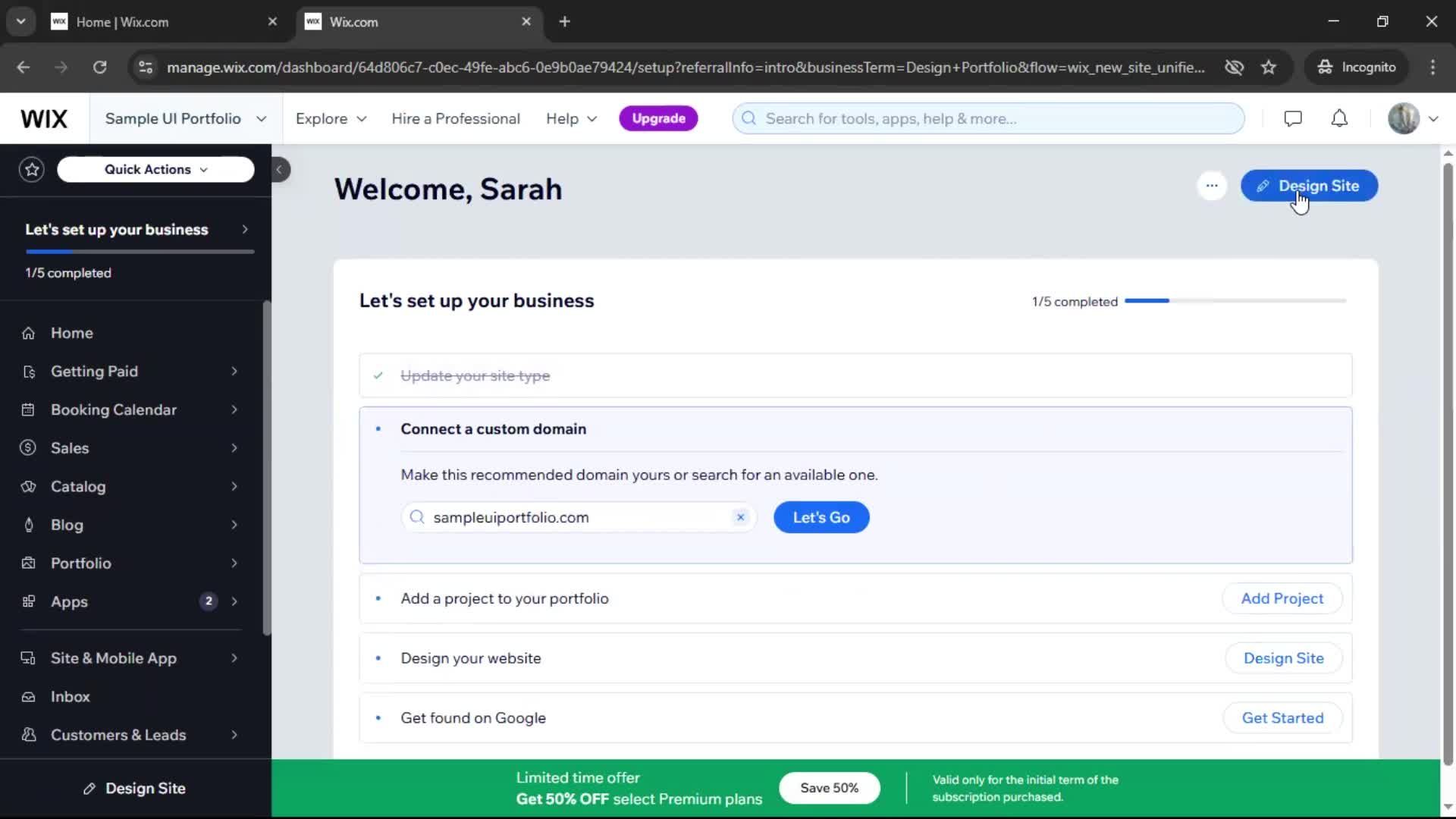 Creating a website on Wix video thumbnail