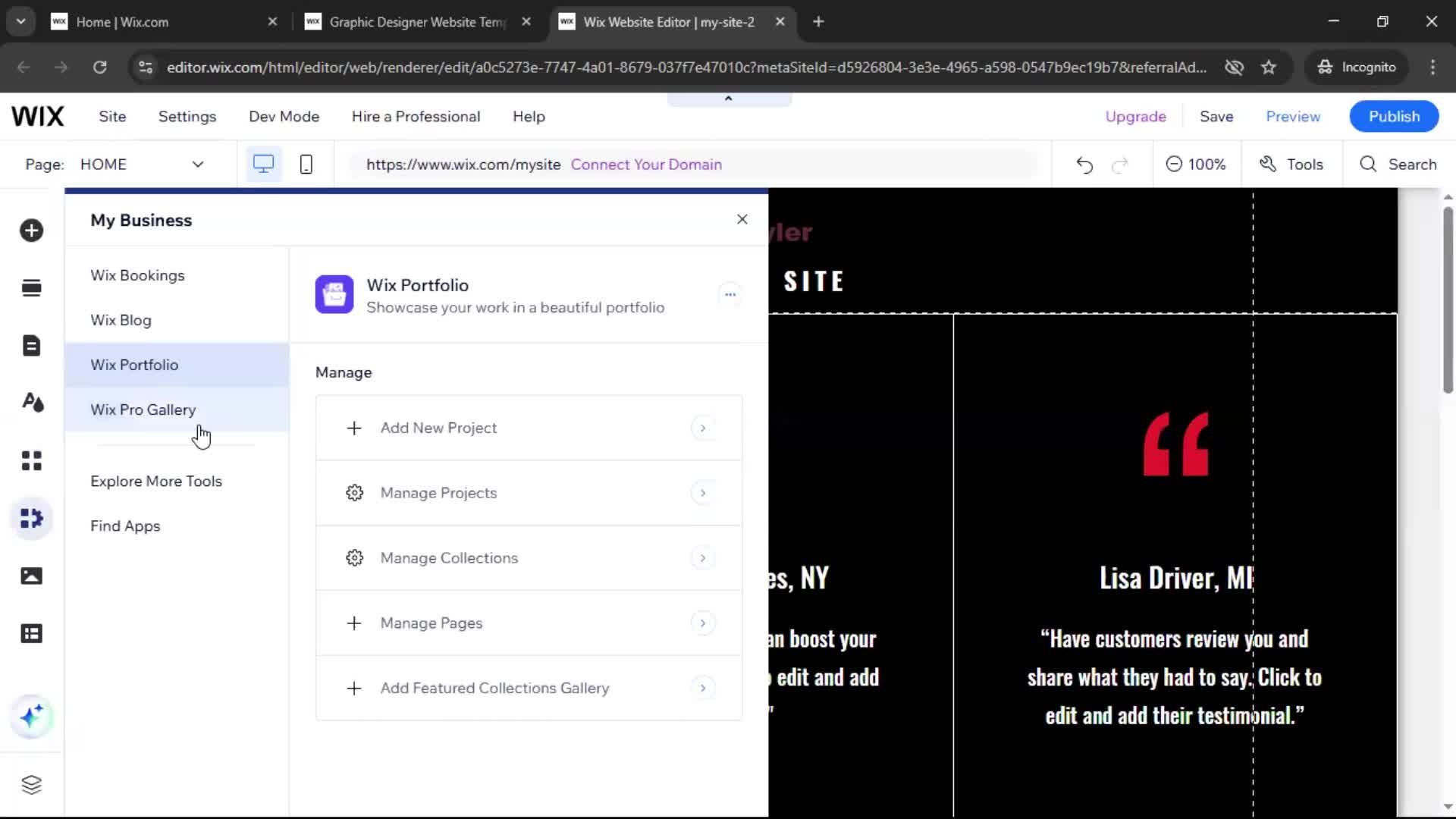 Creating a website on Wix video thumbnail