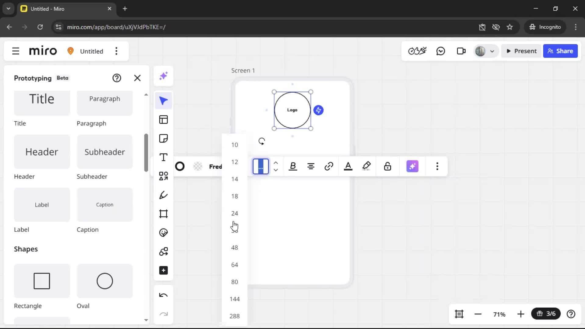 Creating a wireframe screenshot