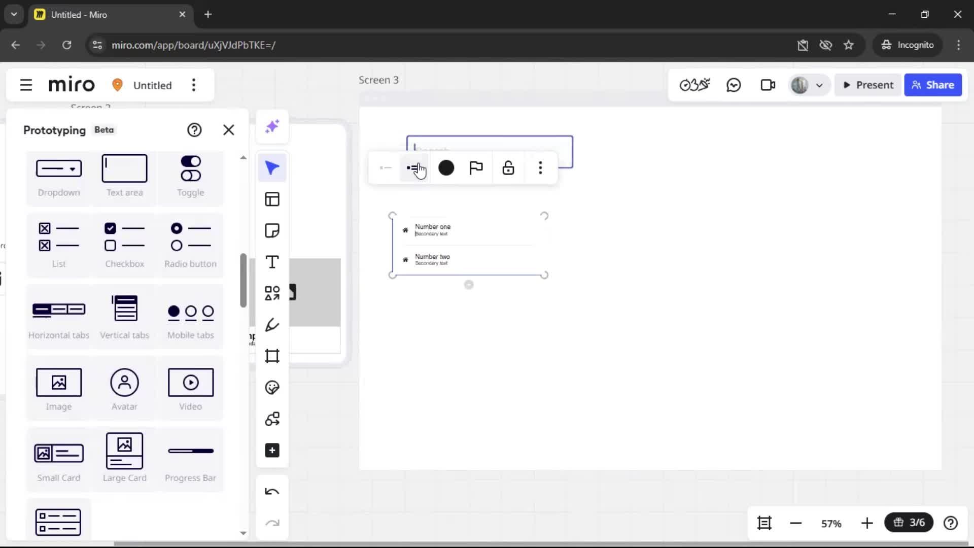 Creating a wireframe screenshot