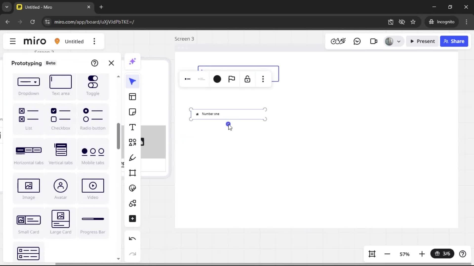 Creating a wireframe screenshot