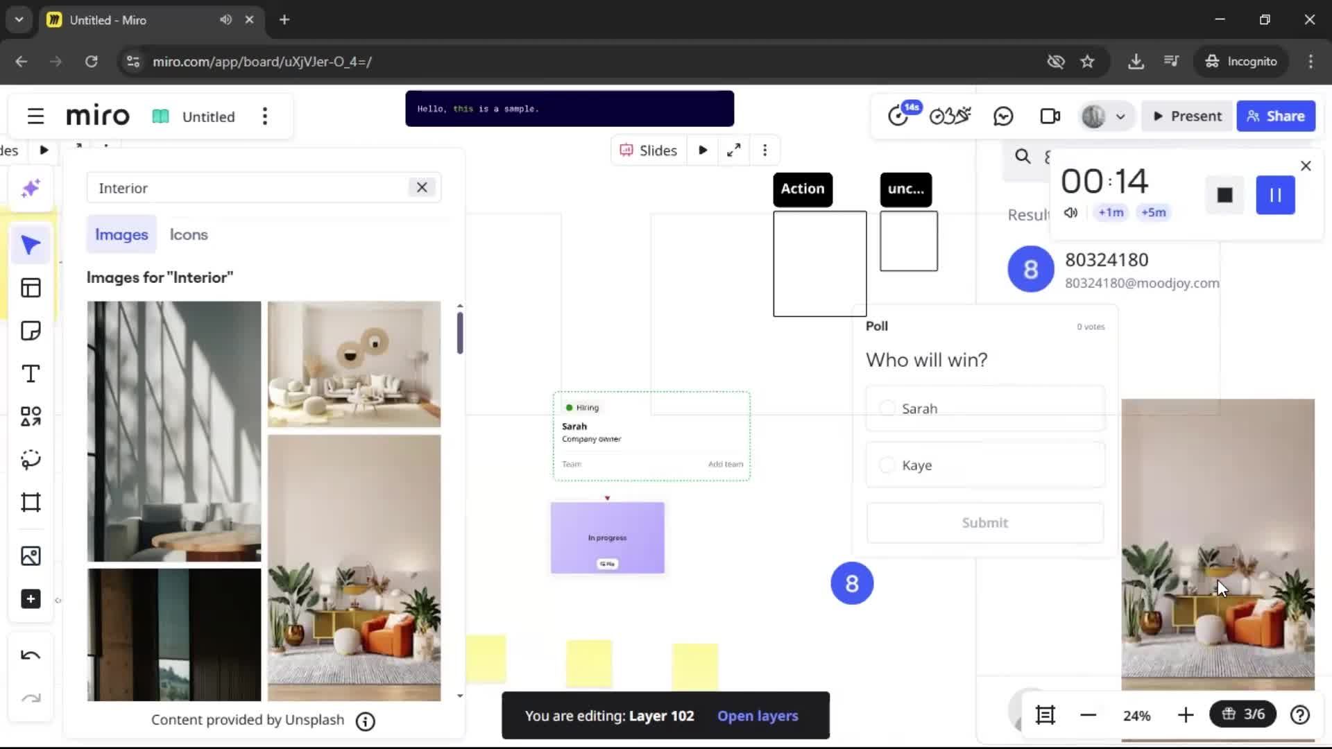 Creating a flowchart screenshot