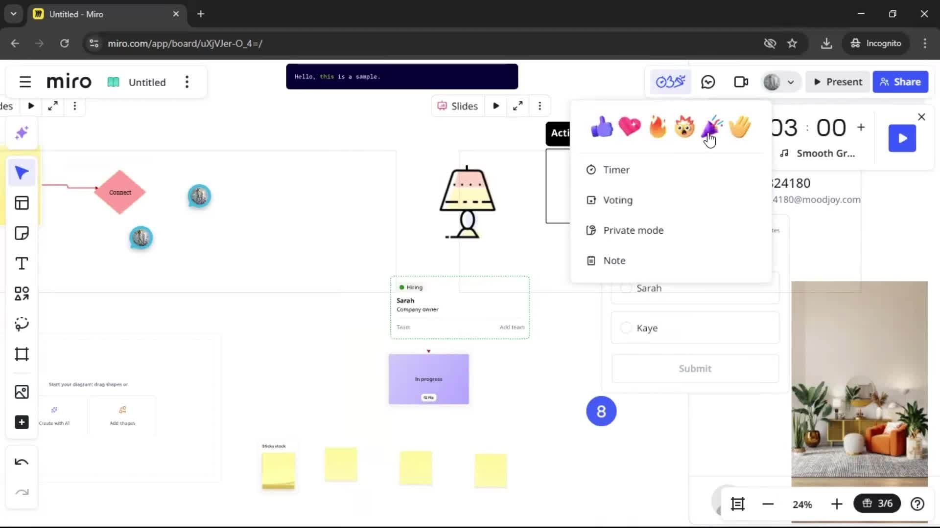 Creating a flowchart screenshot