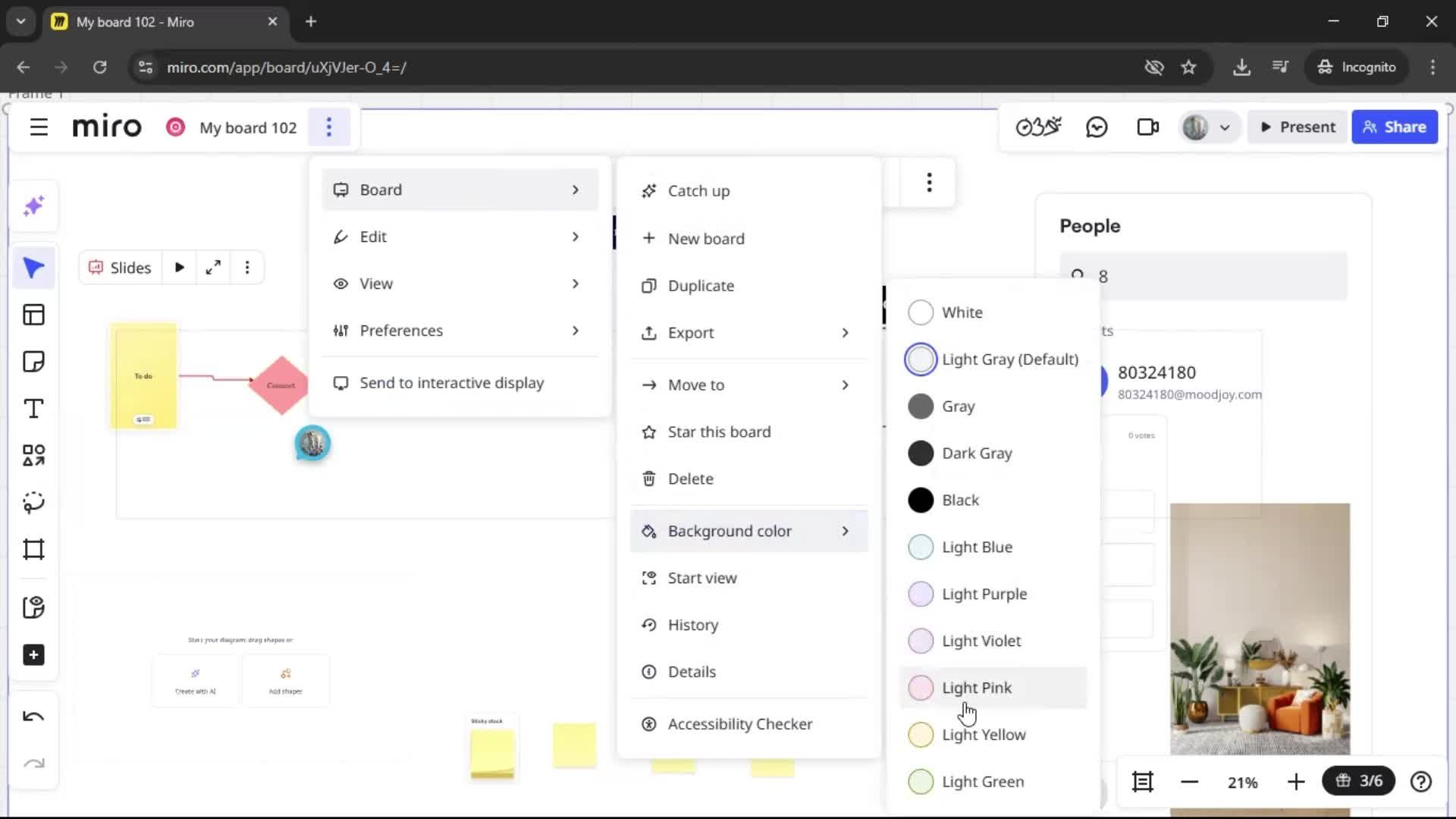 Creating a flowchart screenshot
