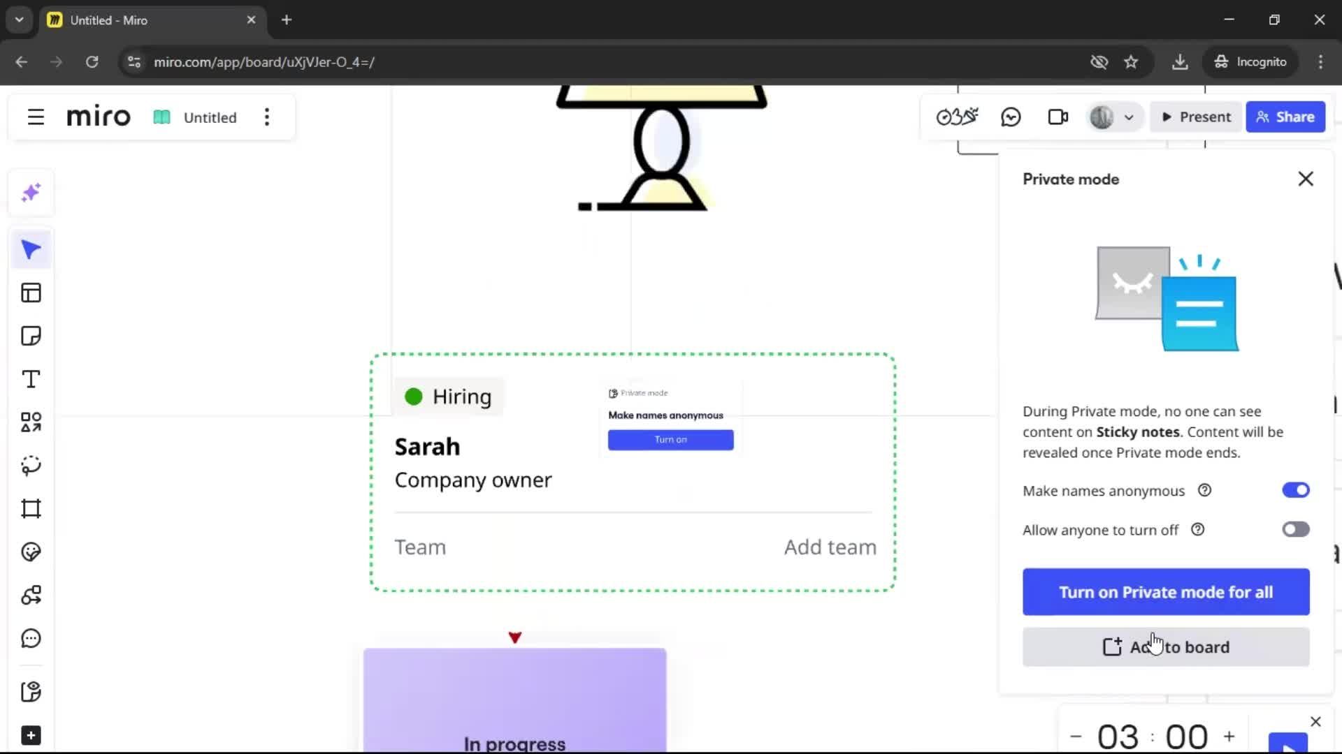 Creating a flowchart screenshot