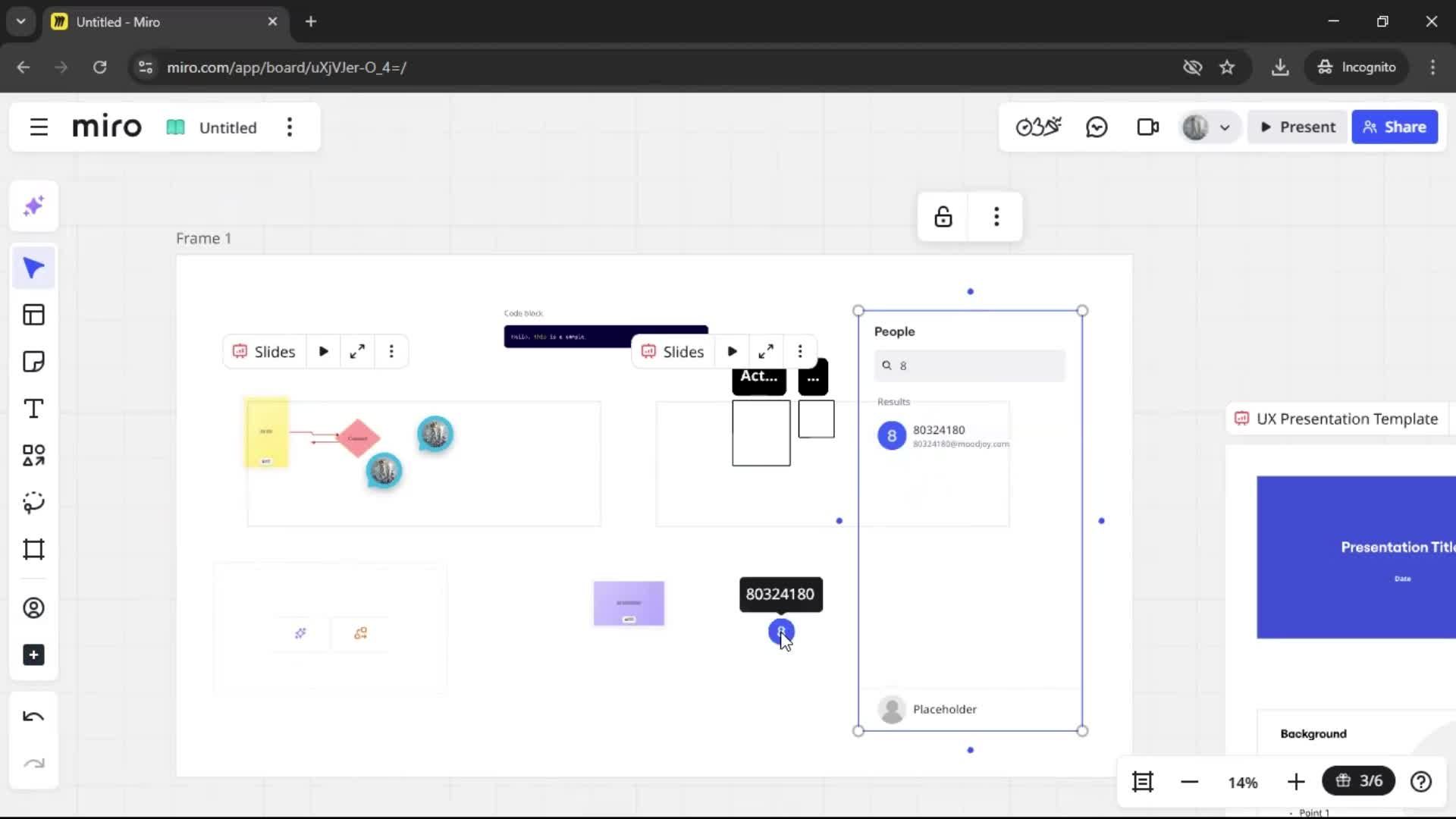 Creating a flowchart screenshot