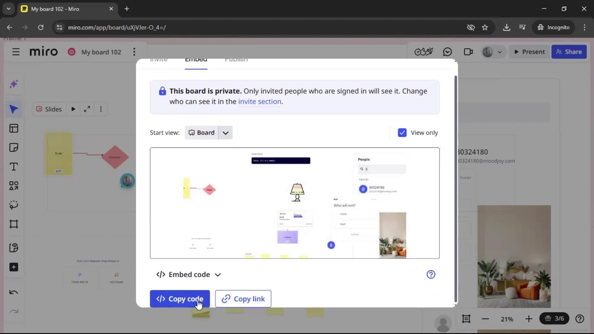 Creating a flowchart screenshot