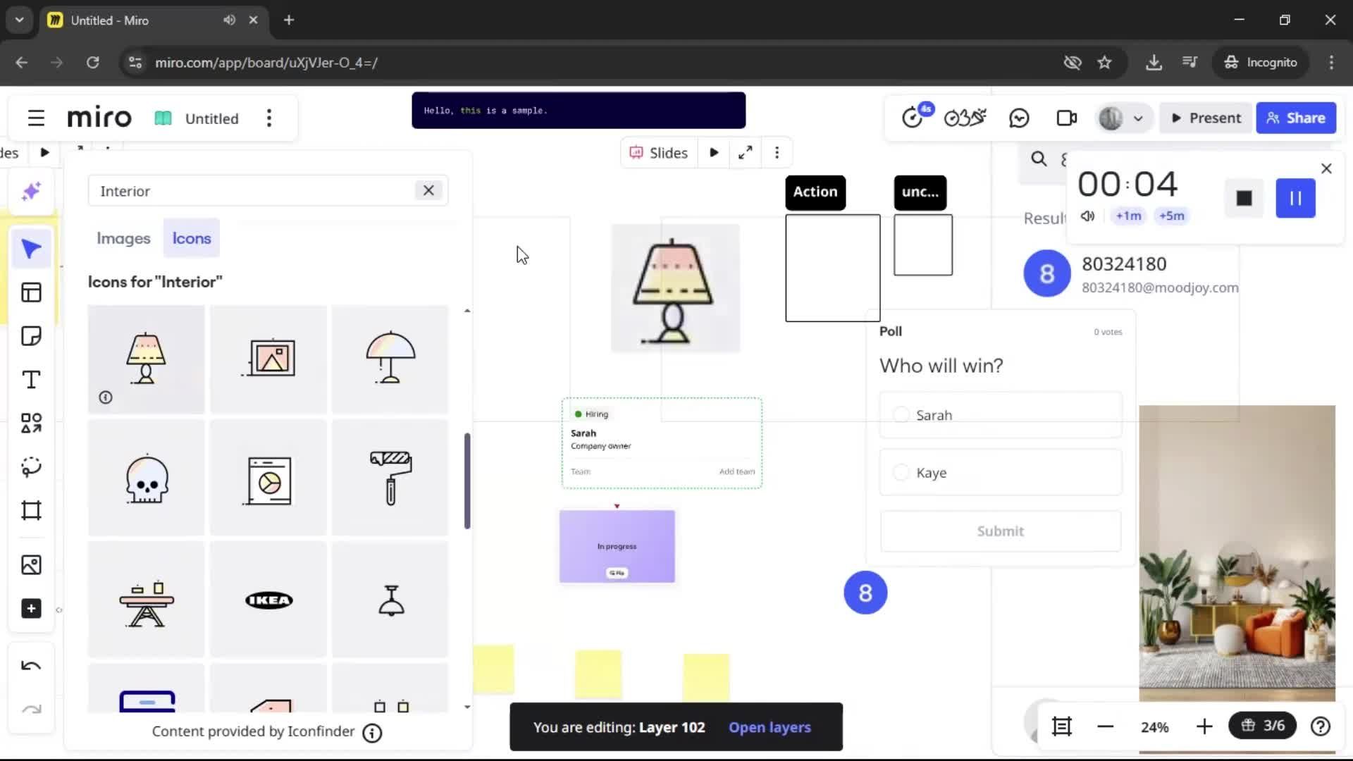 Creating a flowchart screenshot