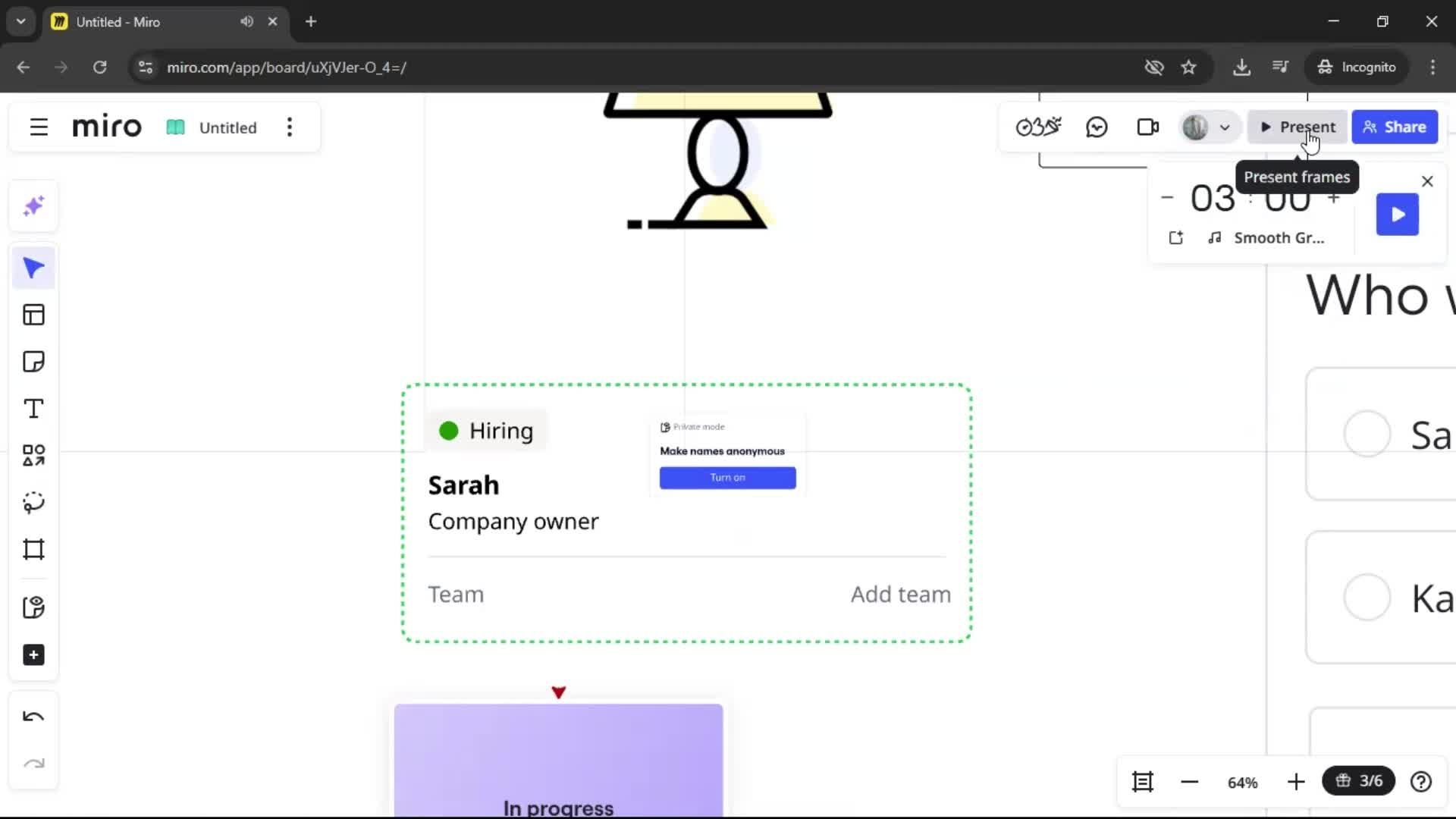 Creating a flowchart screenshot