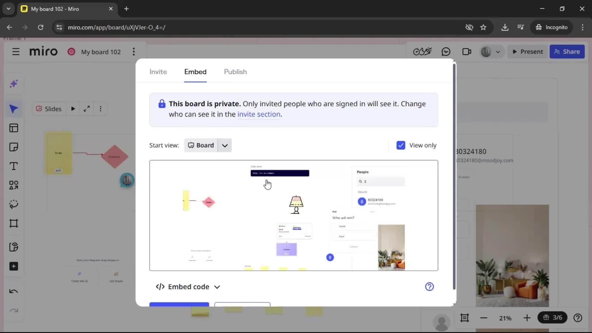 Creating a flowchart screenshot