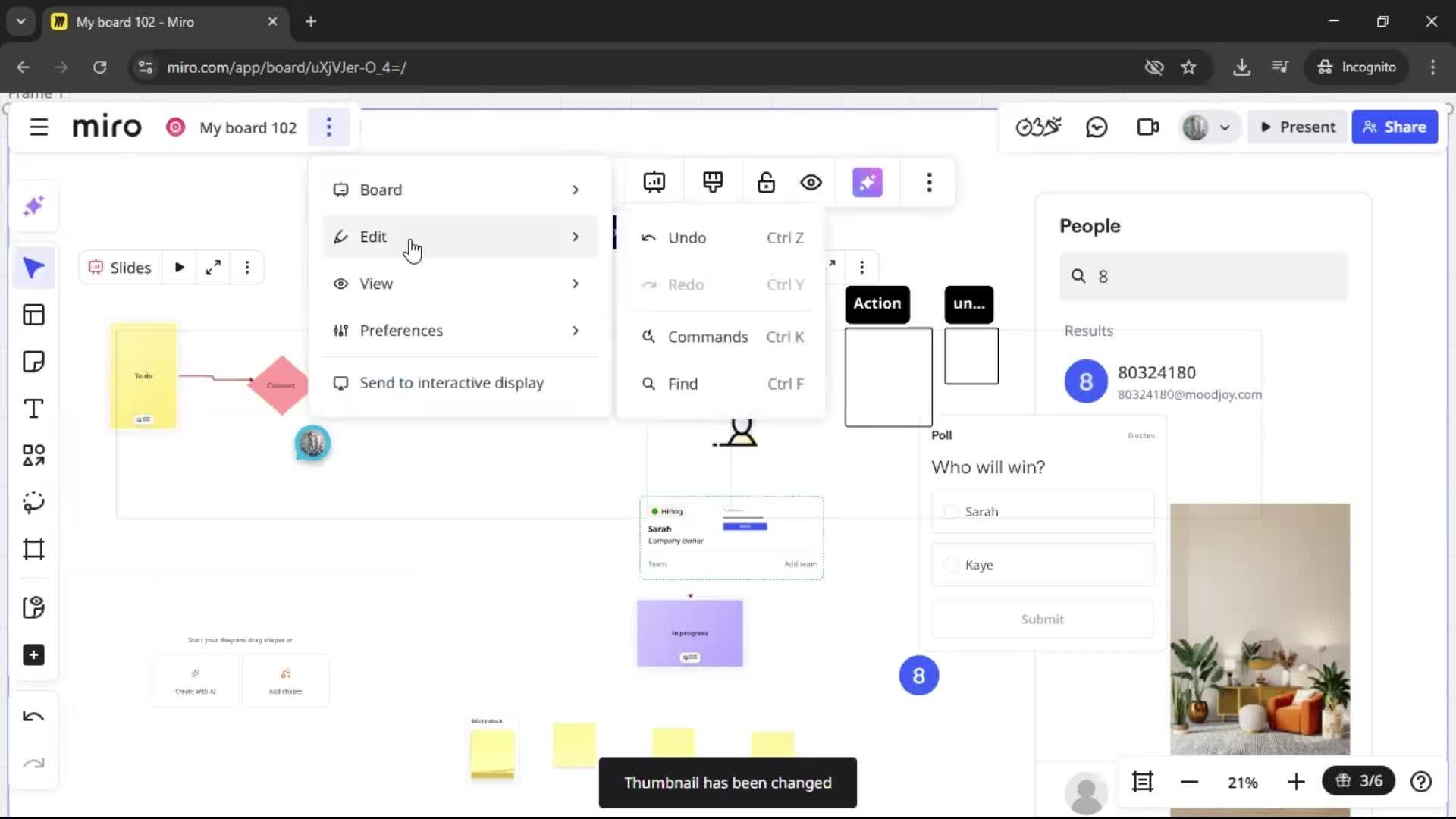 Creating a flowchart screenshot