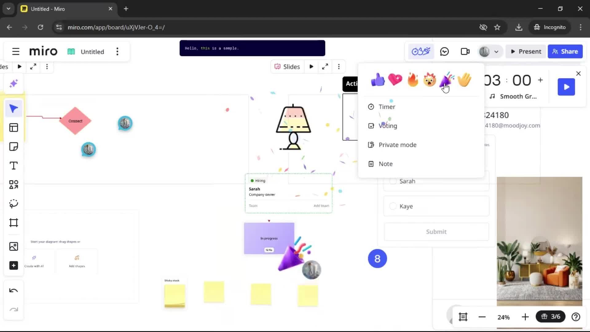 Creating a flowchart screenshot